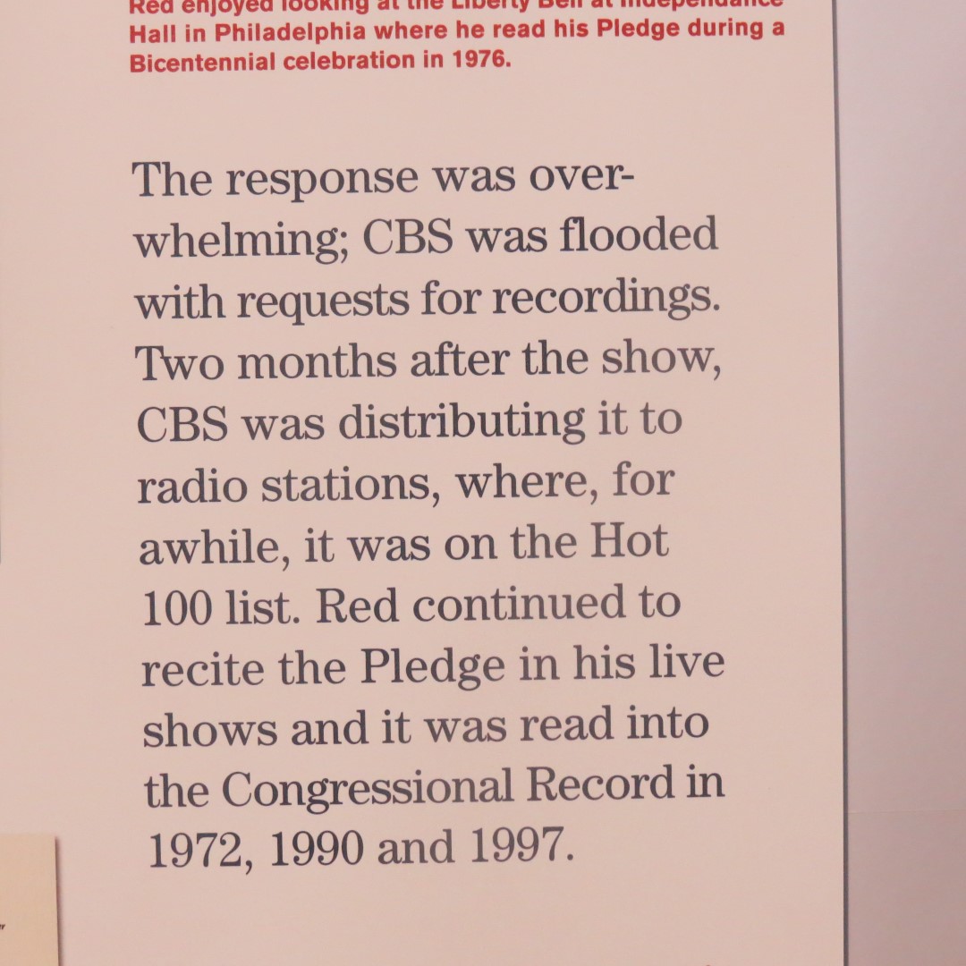 Red Skelton and His Famous Rendition of the Pledge of Allegiance  4 of 6 (#7824)