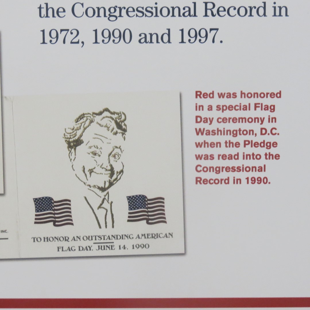Red Skelton and His Famous Rendition of the Pledge of Allegiance  5 of 6 (#7825)