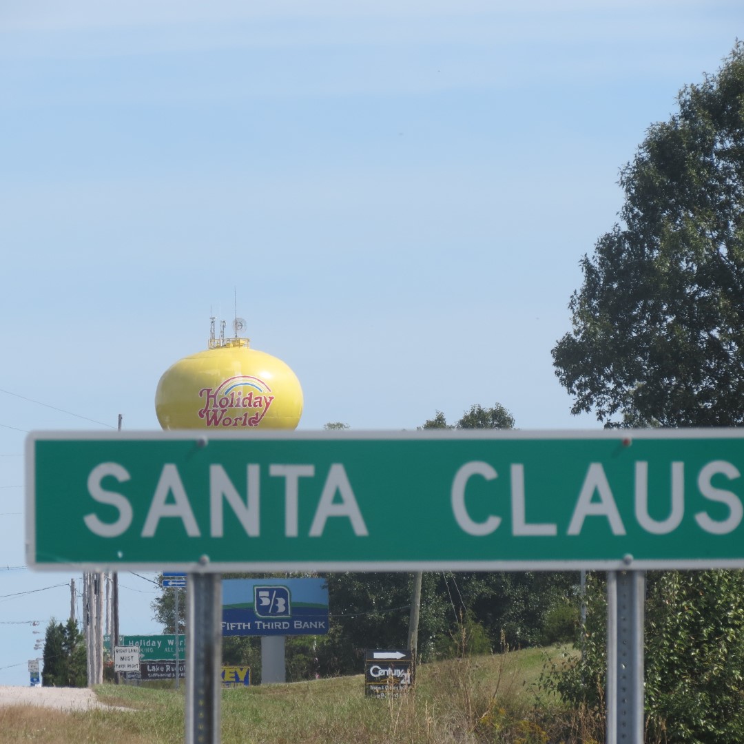 In the town of Santa Claus IN  1 of 4 (#7911)