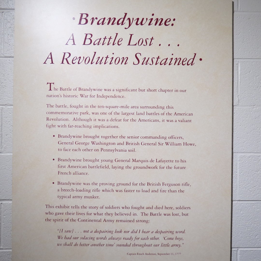 Battlefield of Brandywine (a state facility) 12 of 14 (#0145)