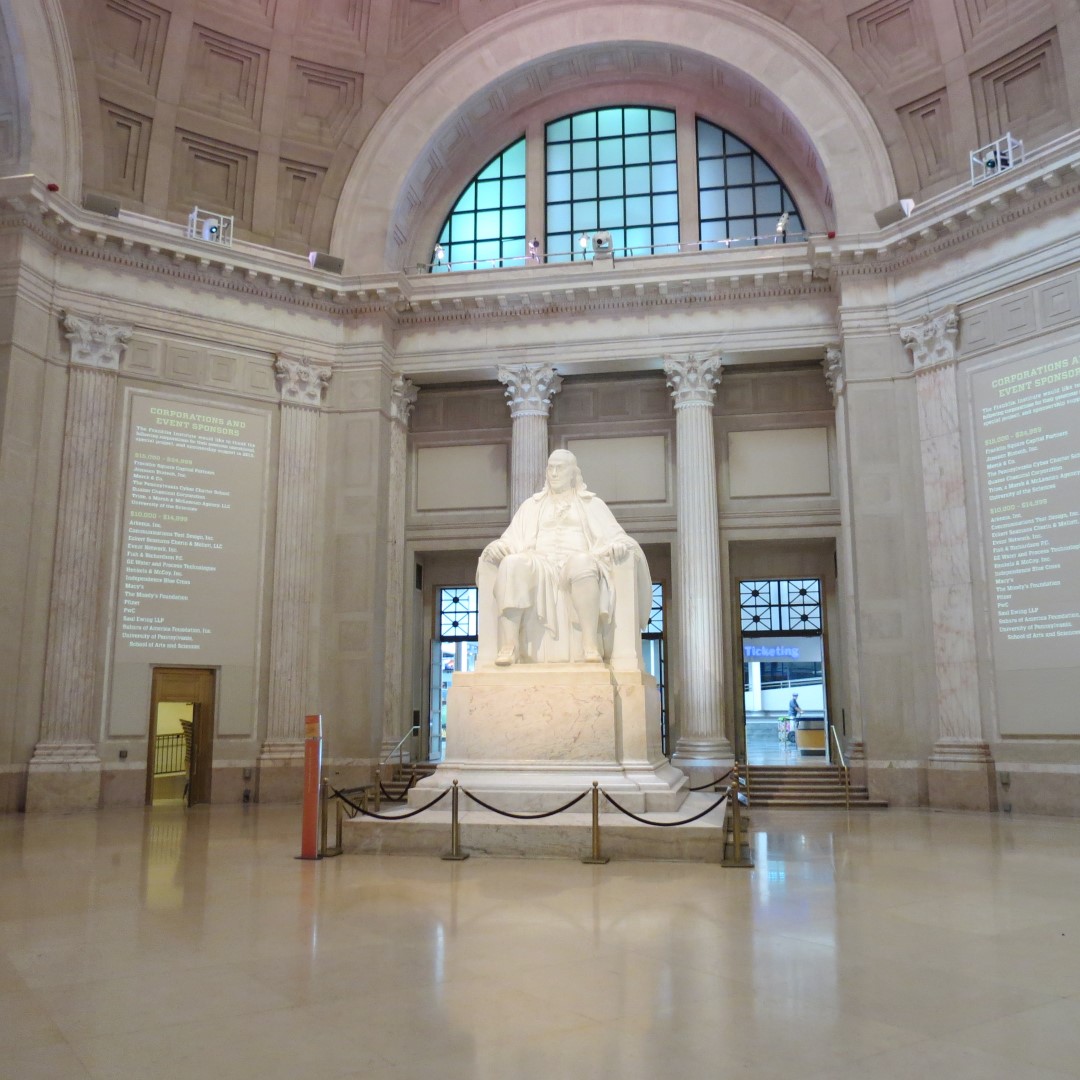 Benjamin Franklin National Memorial in Philadelphia  3 of 11 (#0150)