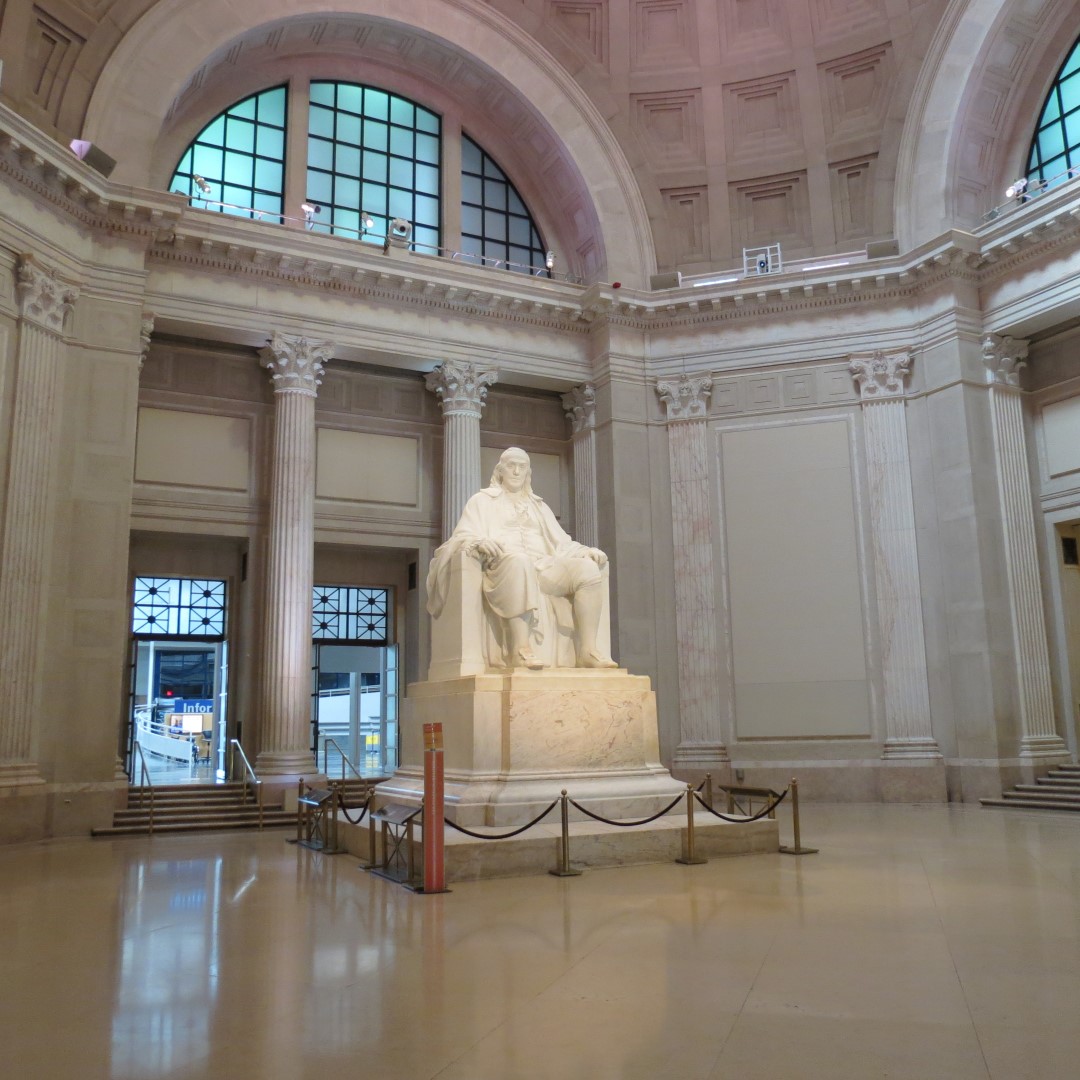 Benjamin Franklin National Memorial in Philadelphia  5 of 11 (#0152)