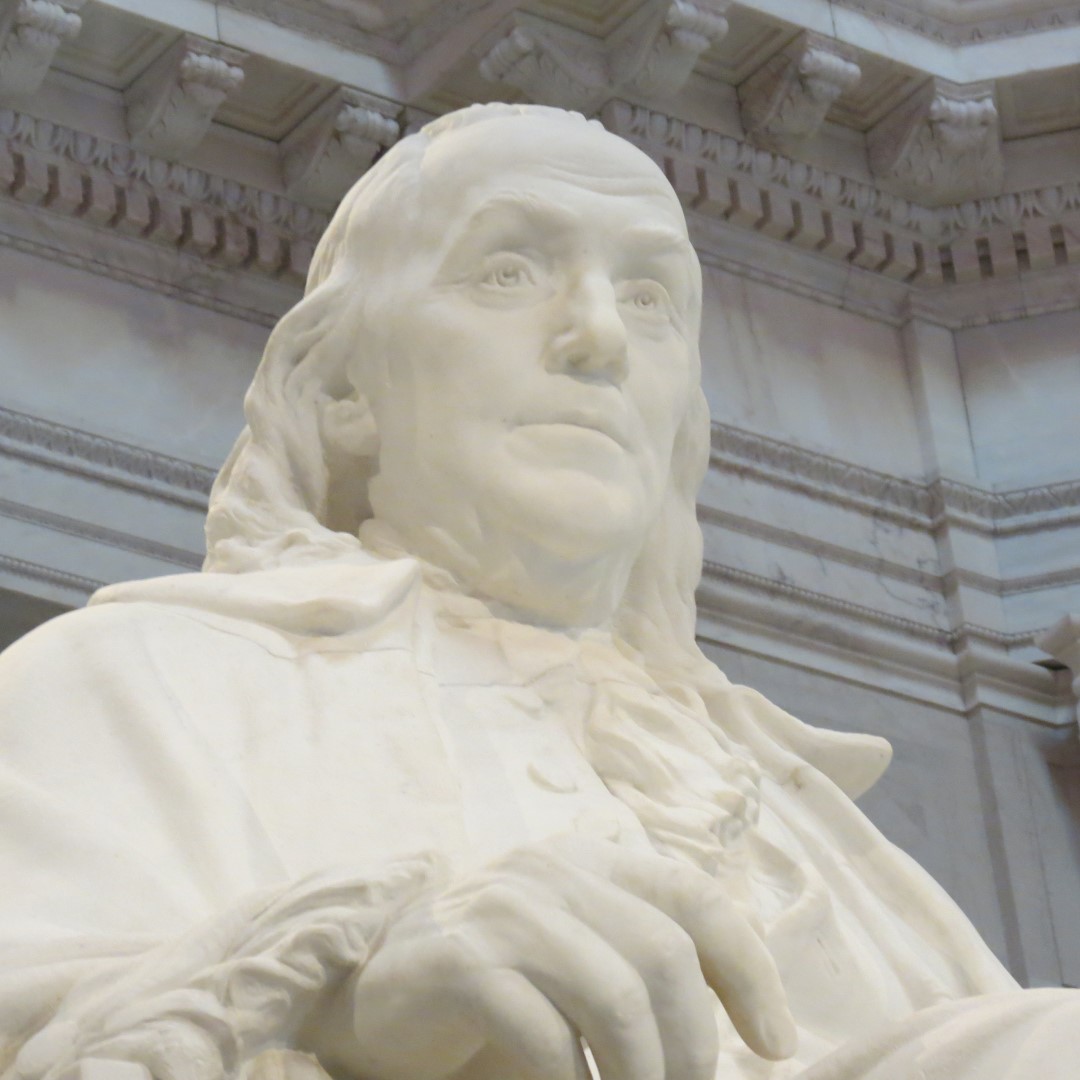 Benjamin Franklin National Memorial in Philadelphia  6 of 11 (#0153)