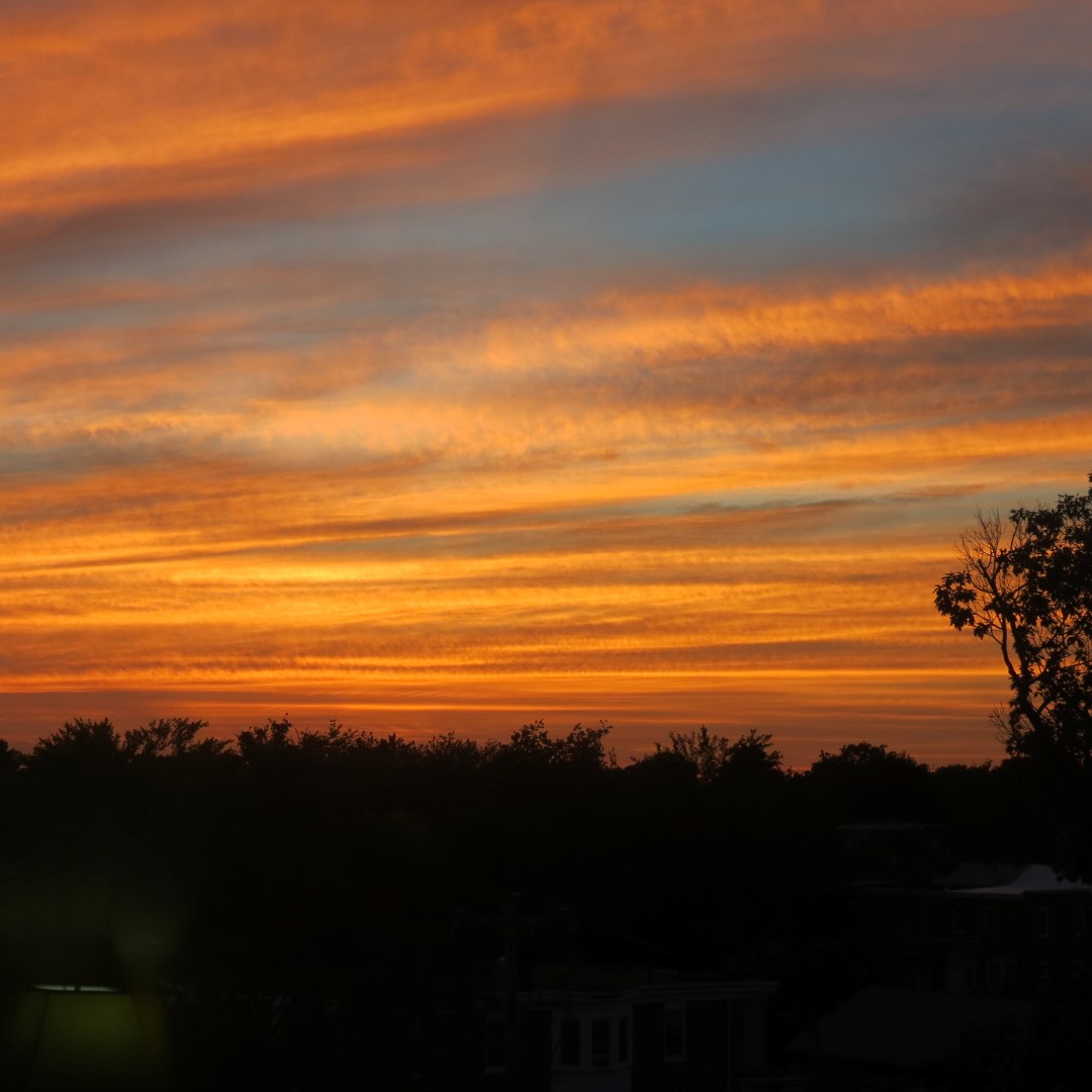 Sunset near Widener University in Chester PA, a suburb of Philadelphia  6 of 10 (#0166)