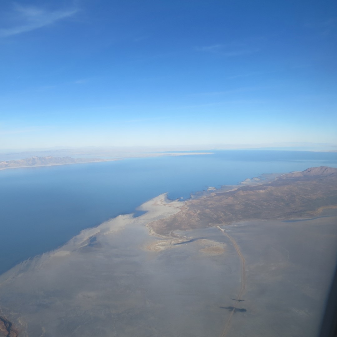 Views from the plane over Salt Lake City UT  5 of  9 (#0182)