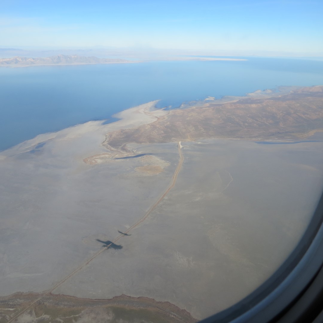 Views from the plane over Salt Lake City UT  7 of  9 (#0185)