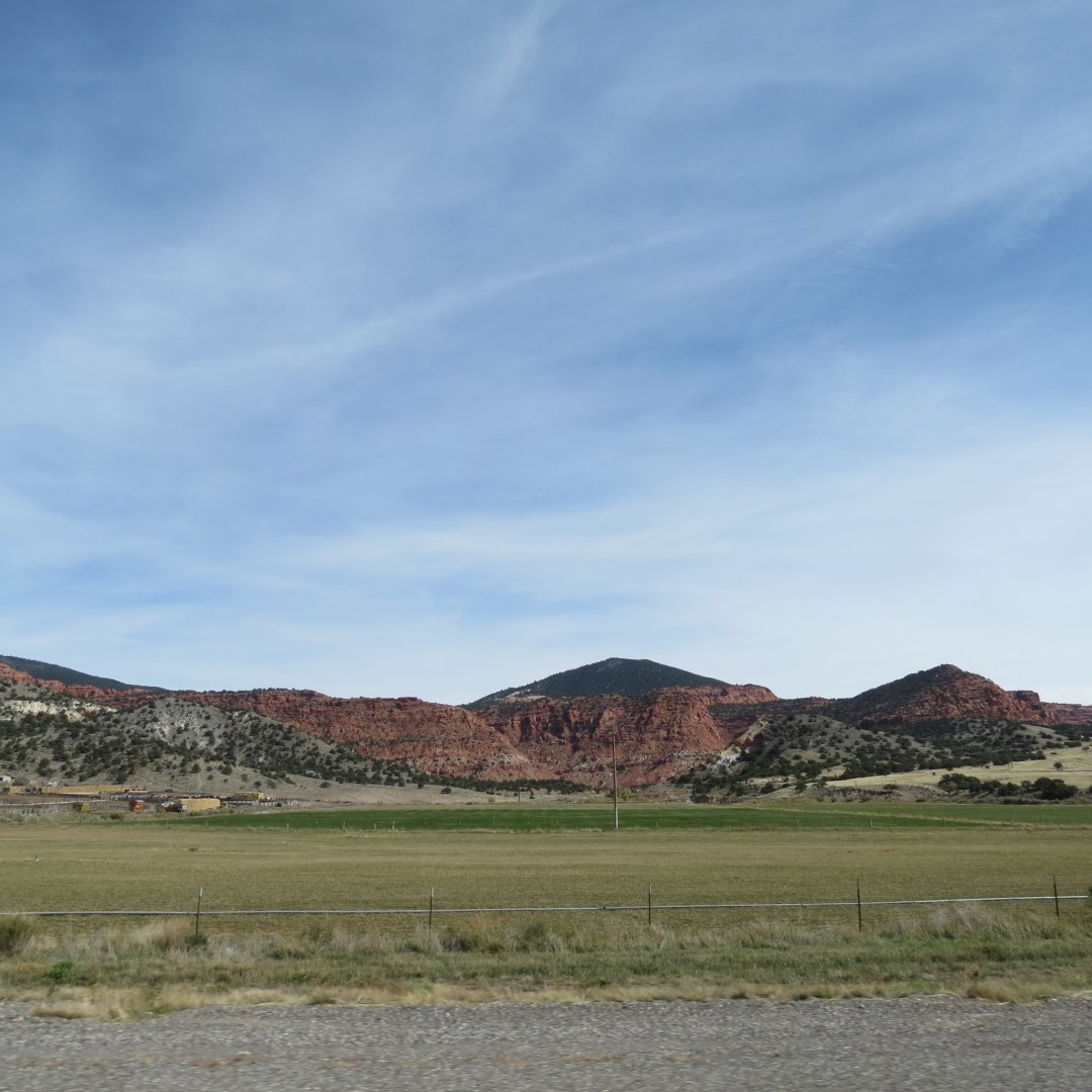 Driving on I-15 south of Salt Lake City UT  7 of 16 (#0202)