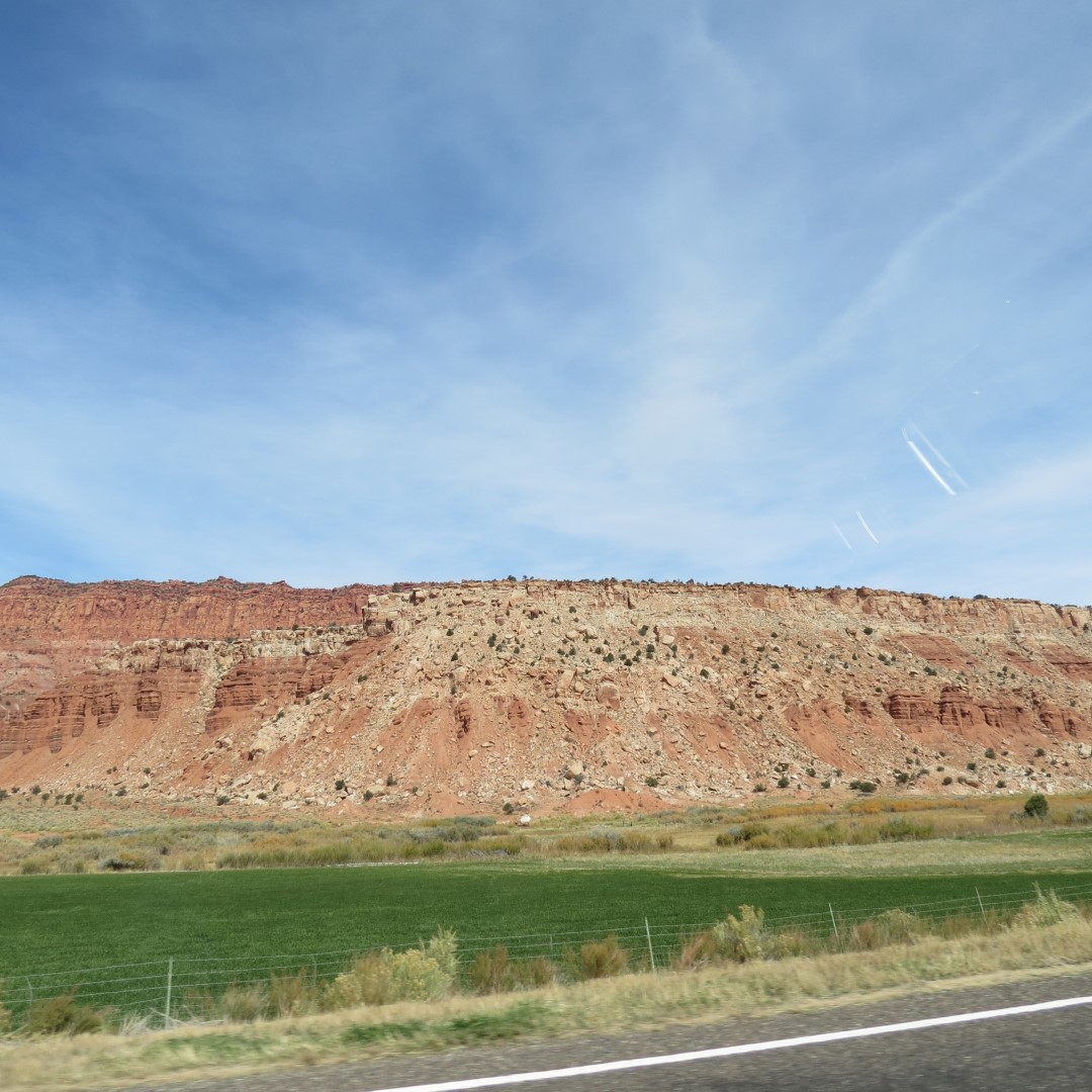 Driving on I-15 south of Salt Lake City UT 10 of 16 (#0205)