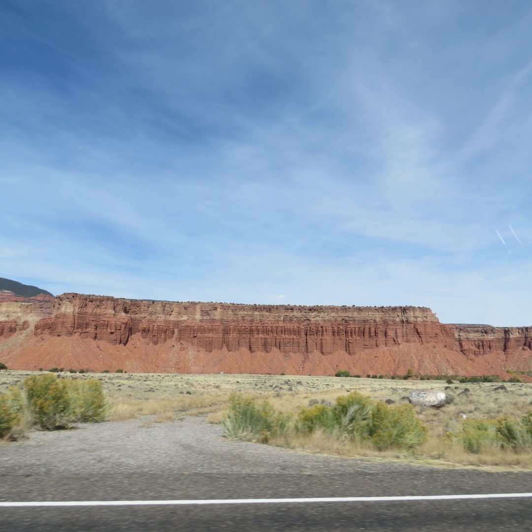 Driving on I-15 south of Salt Lake City UT 13 of 16 (#0210)