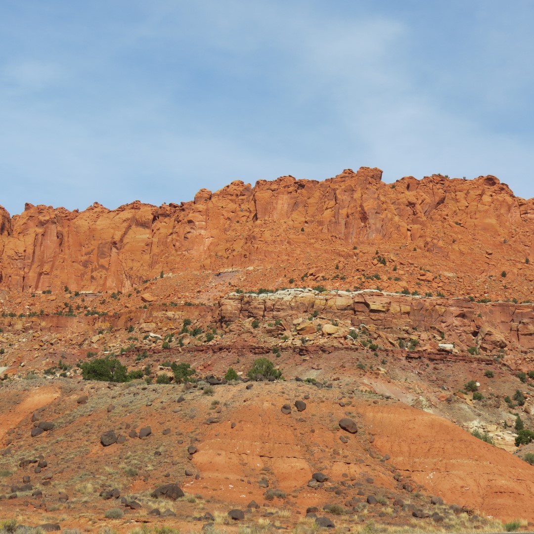 Driving on I-15 south of Salt Lake City UT 14 of 16 (#0211)
