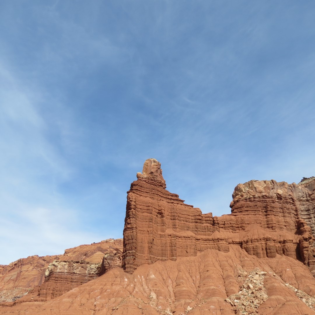 Entrance to Capitol Reef National Park in Utah  3 of  6 (#0216)