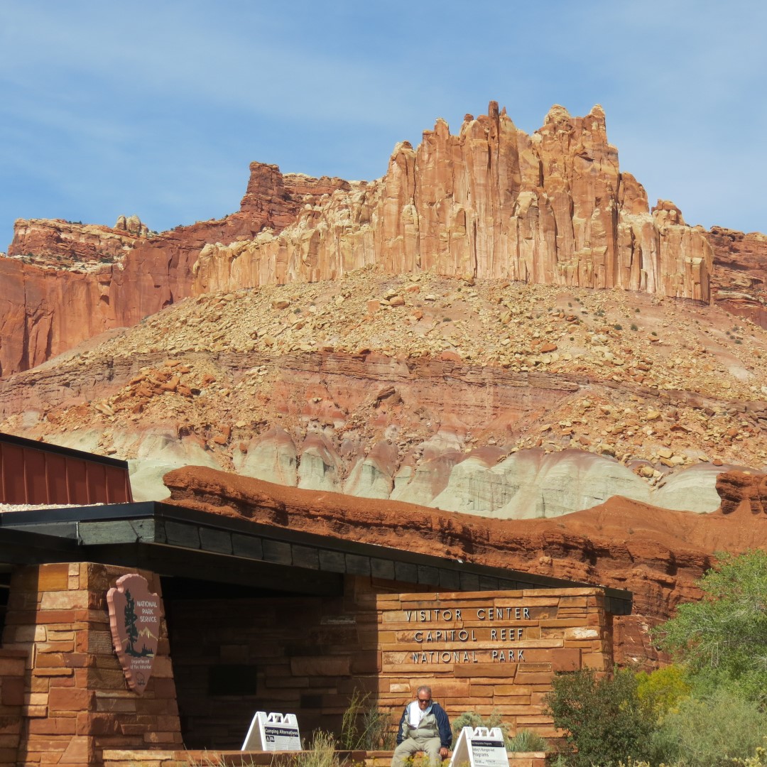 Visitor Center of Capitol Reef National Park in Utah  1 of  4 (#0221)