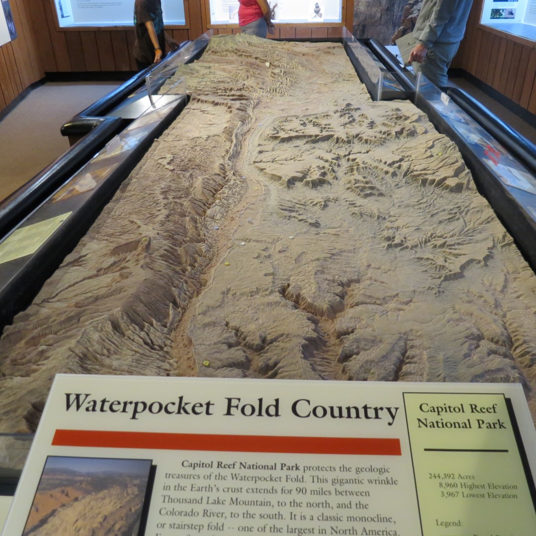 Visitor Center of Capitol Reef National Park in Utah  2 of  4 (#0222)