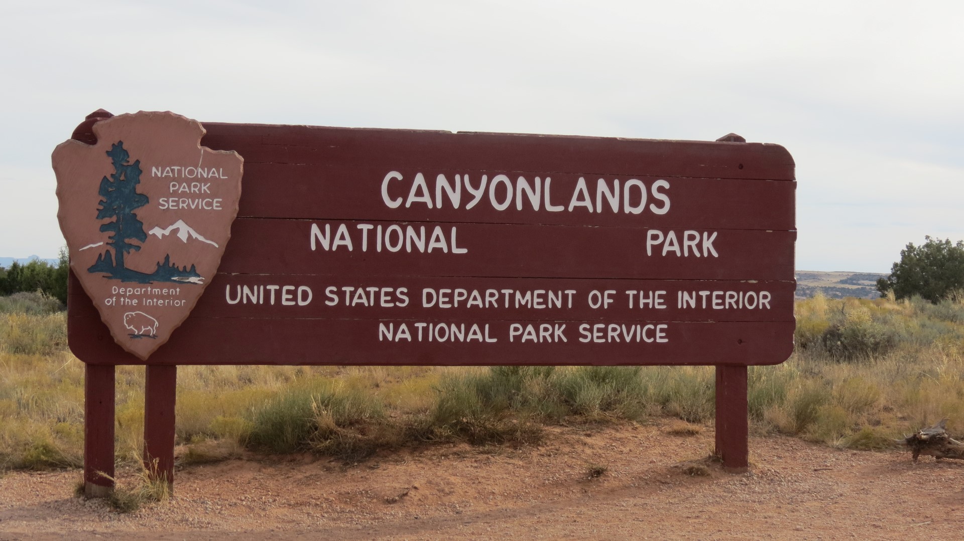 Scenery in Canyonland National Park in Utah  1 of 35 (#0255)