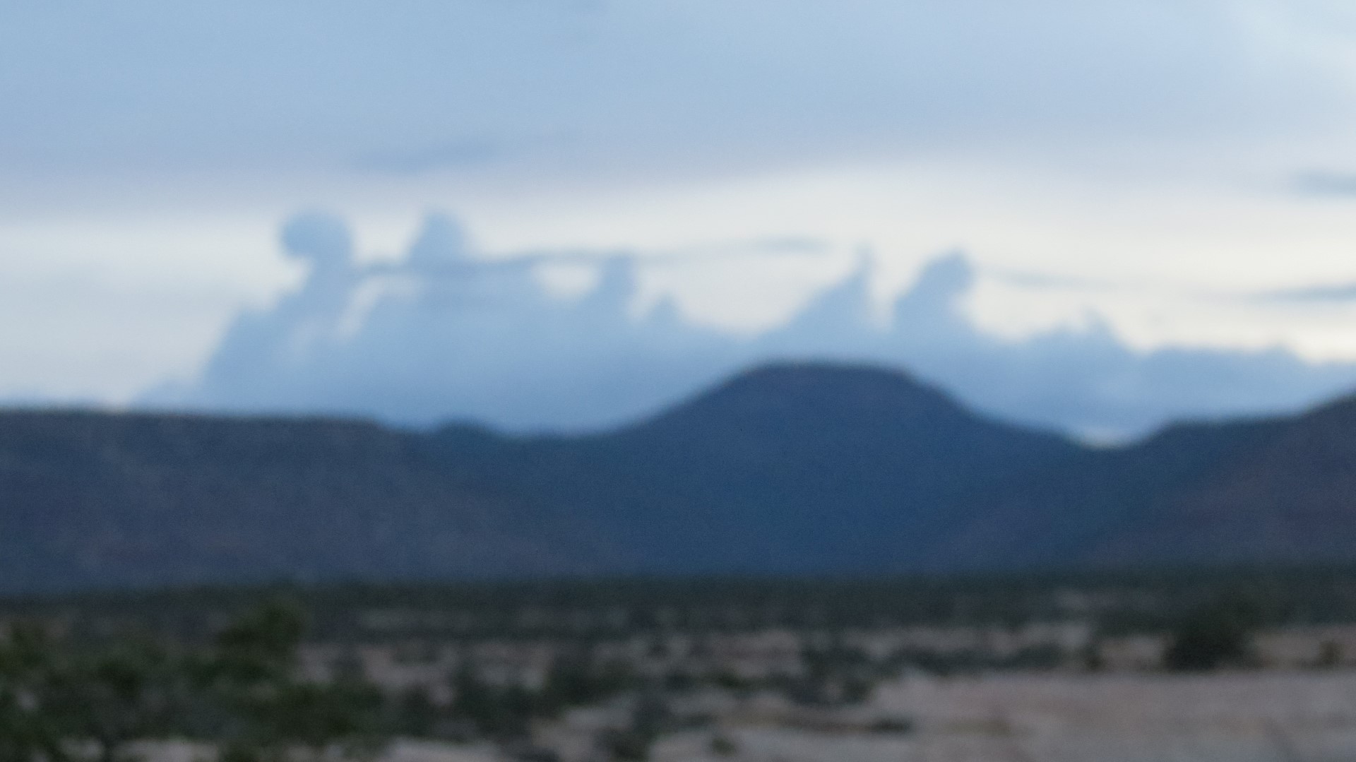 Clouds at Natural Bridges National Monument in Utah  1 of  3 (#0291)