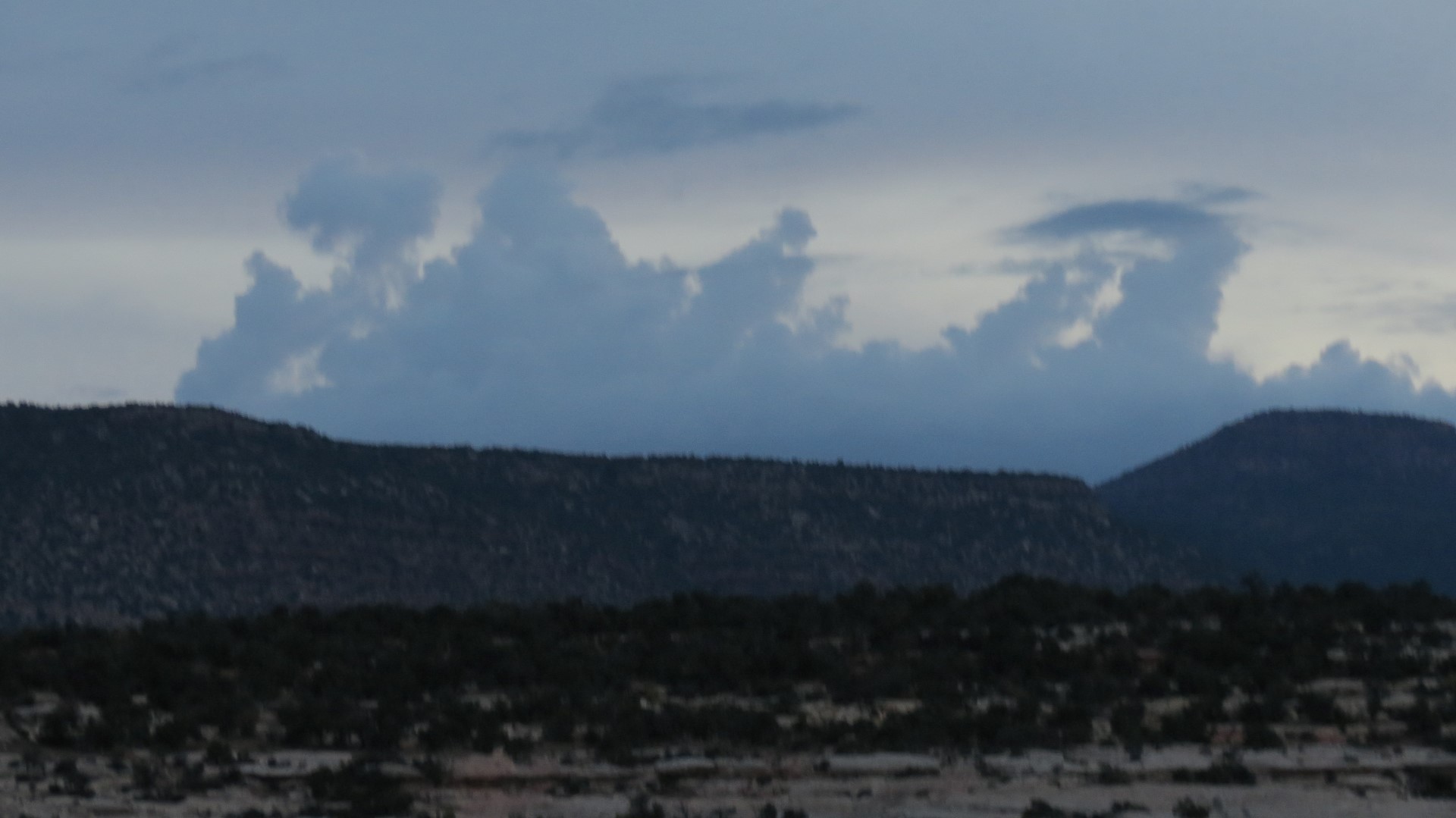 Clouds at Natural Bridges National Monument in Utah  3 of  3 (#0294)