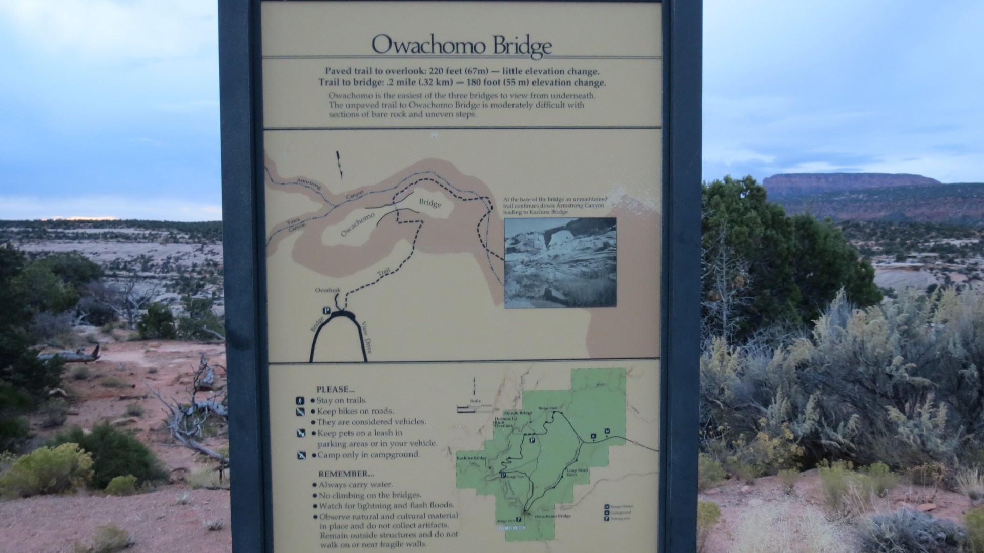 Natural Bridges National Monument in Utah 10 of 17 (#0296)