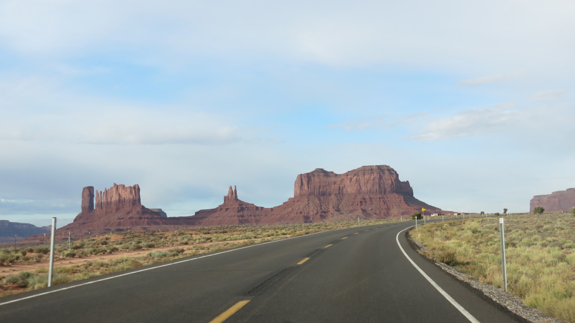 Highway scenery south of Mexican Hat UT  8 of 27 (#0335)
