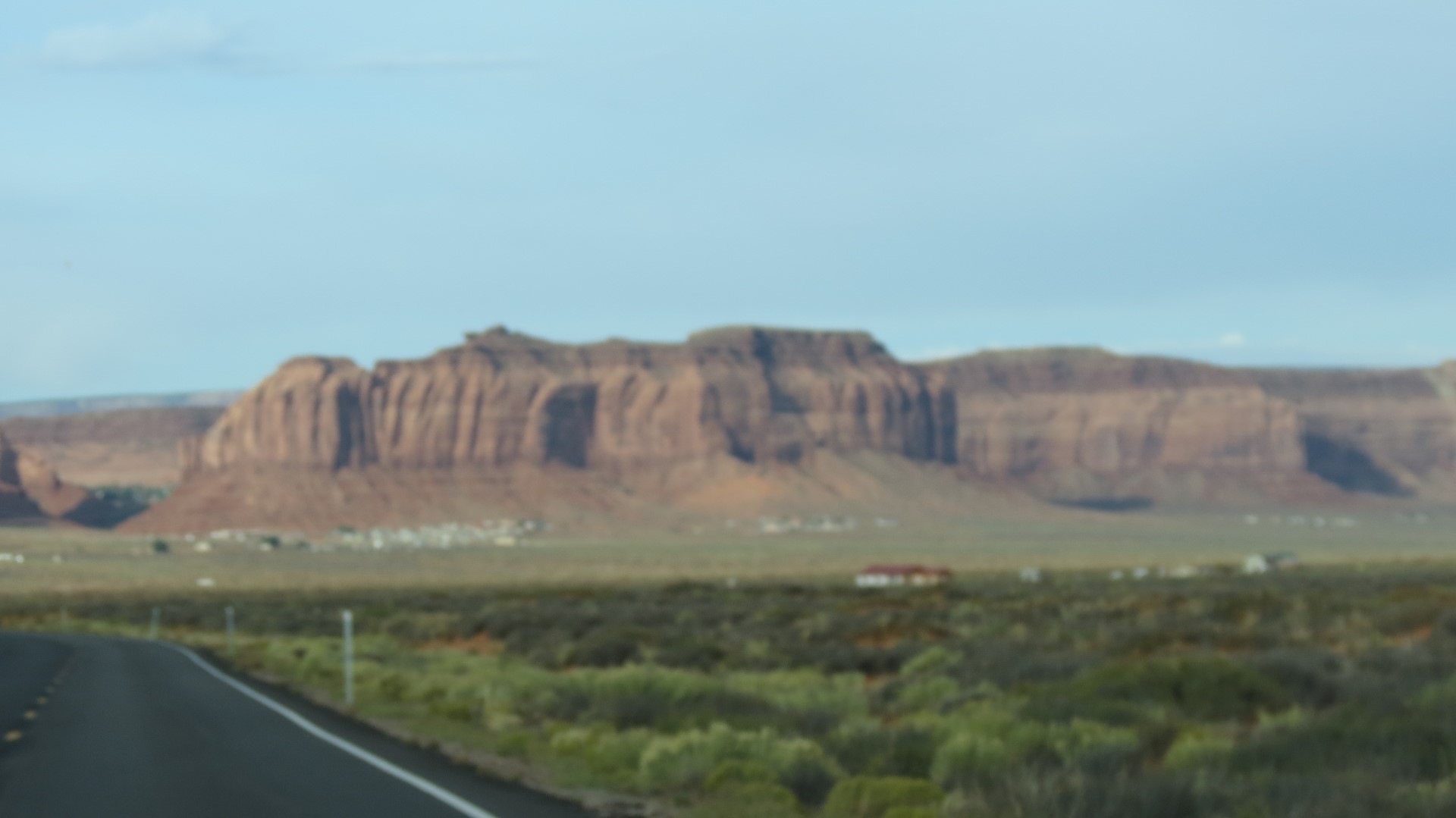 Highway scenery south of Mexican Hat UT 17 of 27 (#0347)
