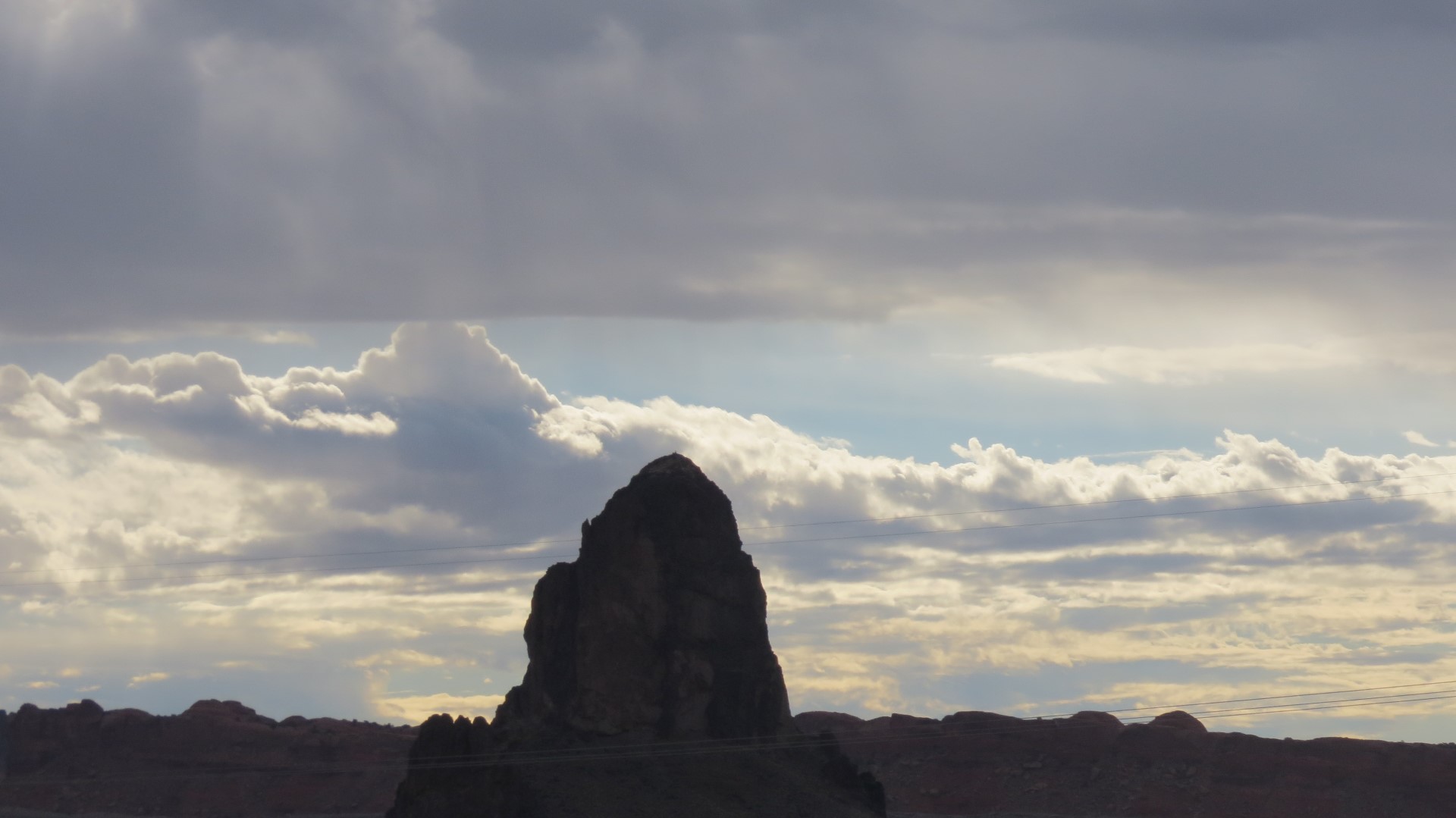 Highway scenery south of Mexican Hat UT 27 of 27 (#0366)