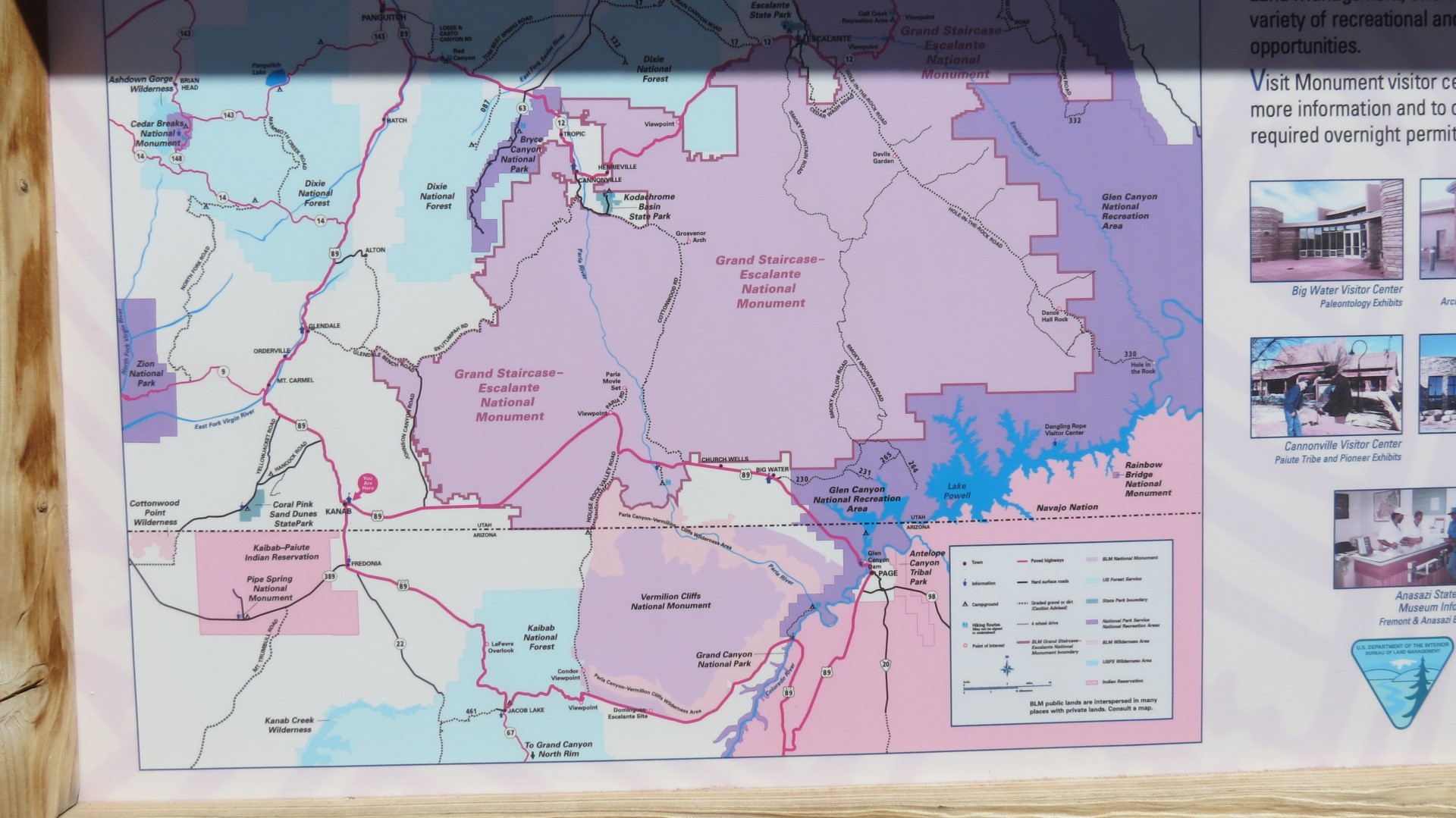 Visitor Center for Grand Staircase-Escalante National Park in Kanab Utah  2 of  5 (#0404)