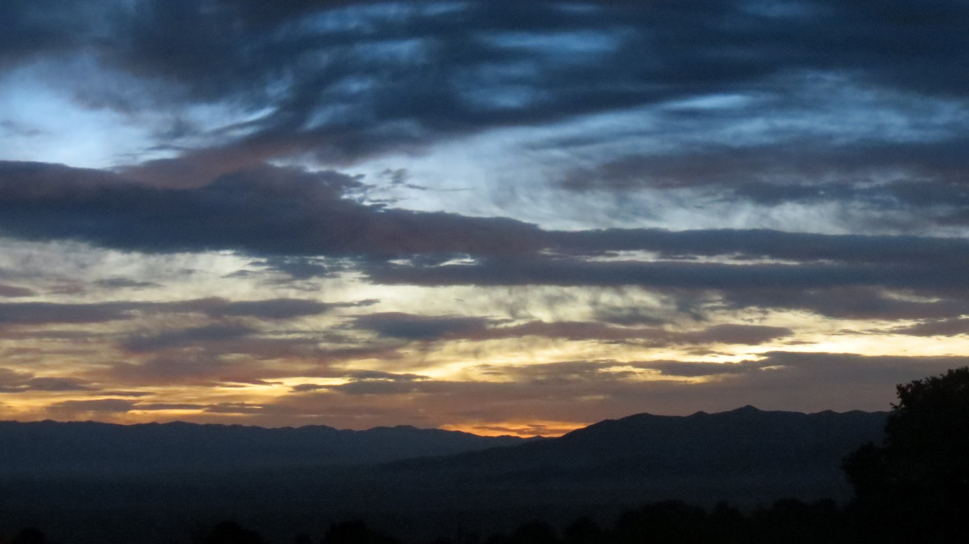 Sunrise looking east from Great Basin National Park in Nevada  3 of 55 (#0444)