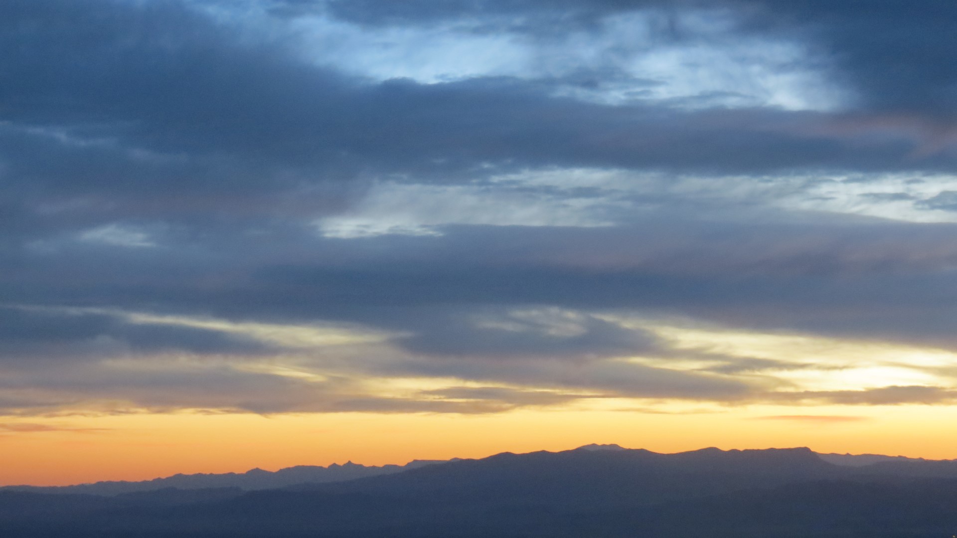 Sunrise looking east from Great Basin National Park in Nevada  8 of 55 (#0449)