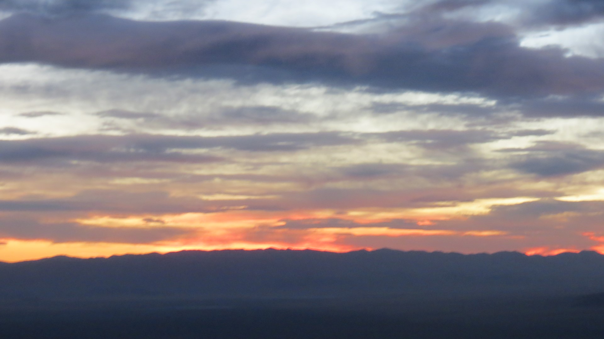 Sunrise looking east from Great Basin National Park in Nevada  9 of 55 (#0450)
