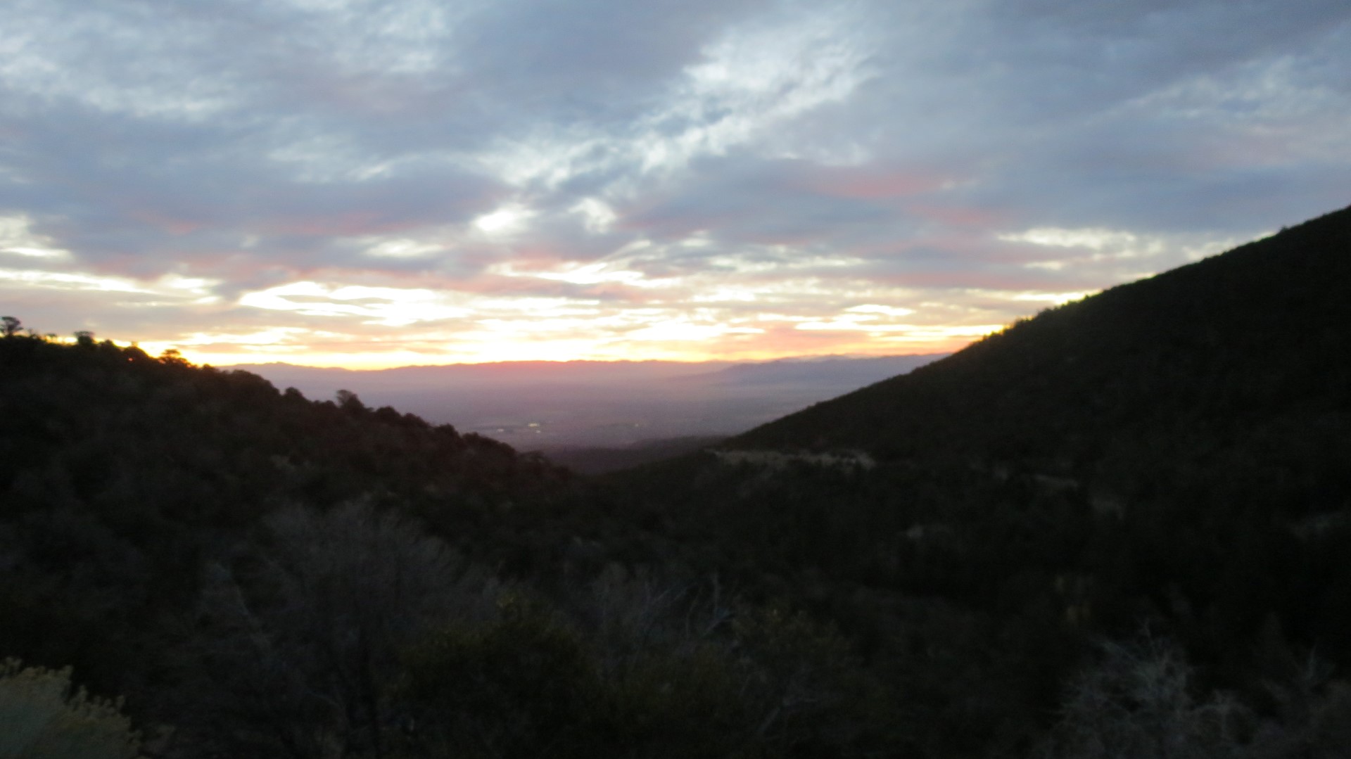 Sunrise looking east from Great Basin National Park in Nevada 10 of 55 (#0451)