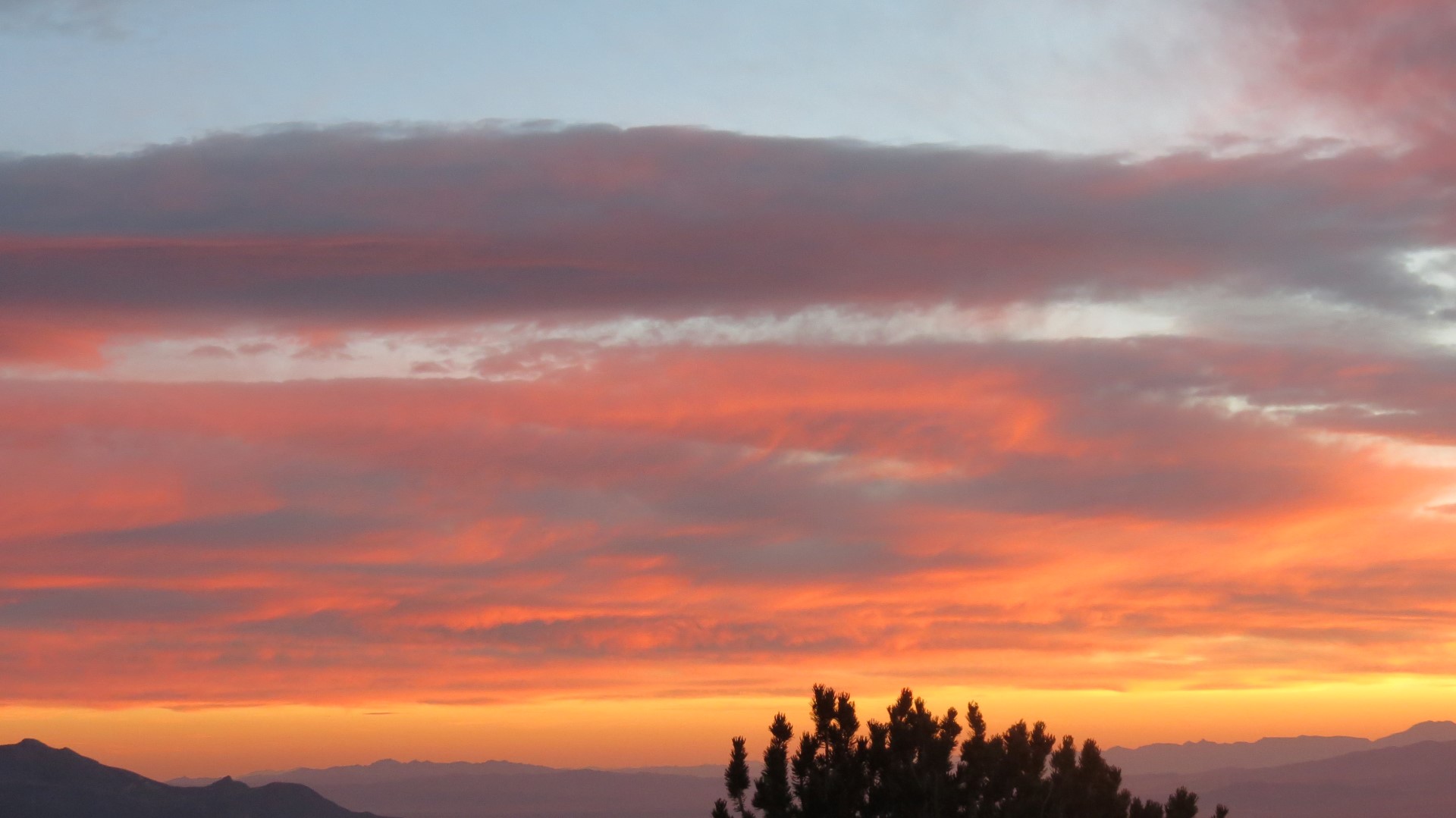 Sunrise looking east from Great Basin National Park in Nevada 21 of 55 (#0465)