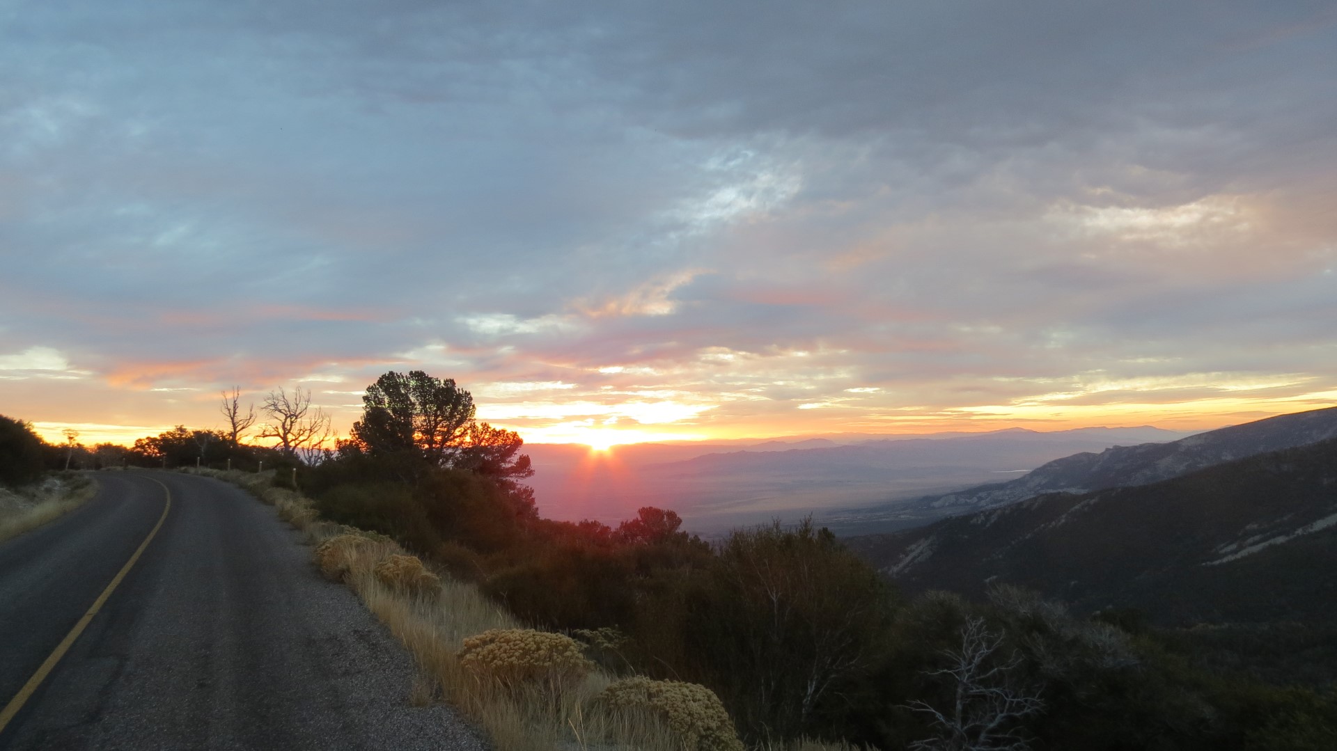 Sunrise looking east from Great Basin National Park in Nevada 23 of 55 (#0469)