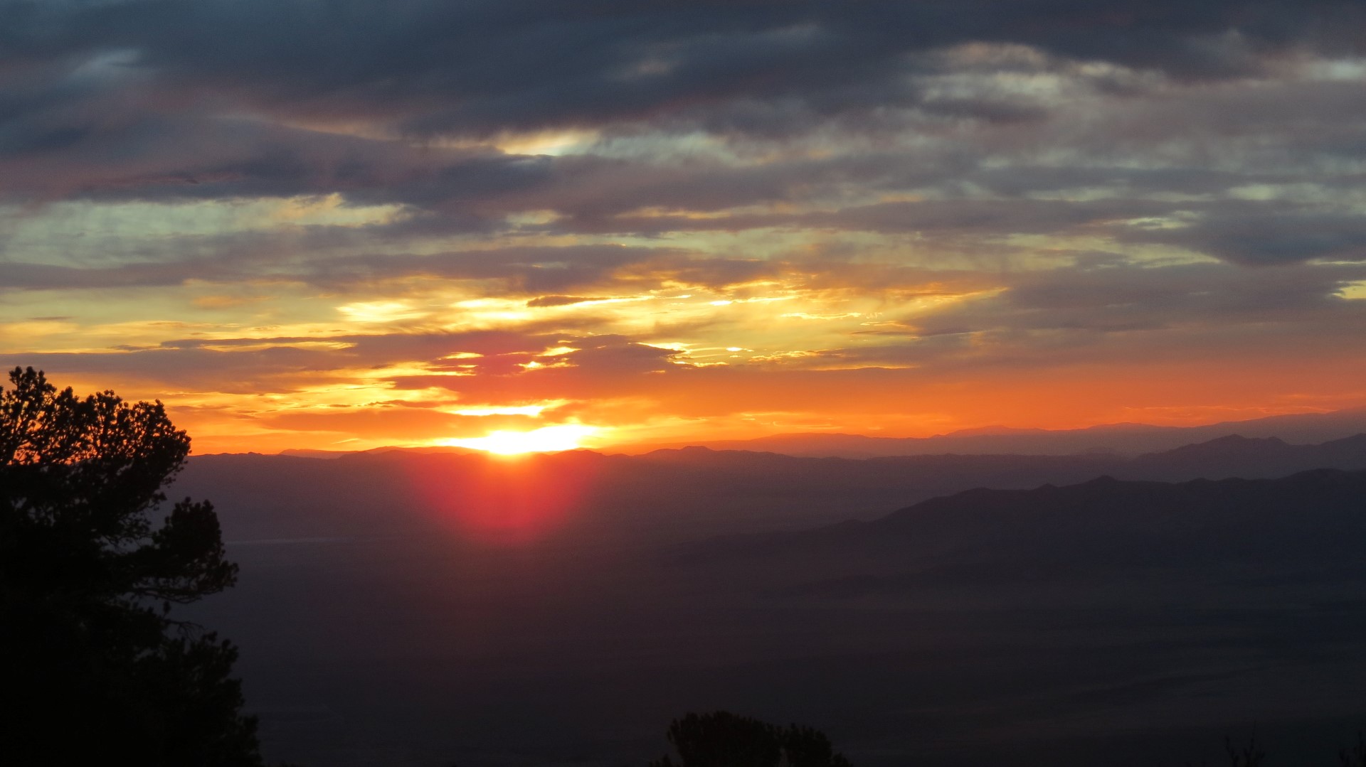 Sunrise looking east from Great Basin National Park in Nevada 24 of 55 (#0470)