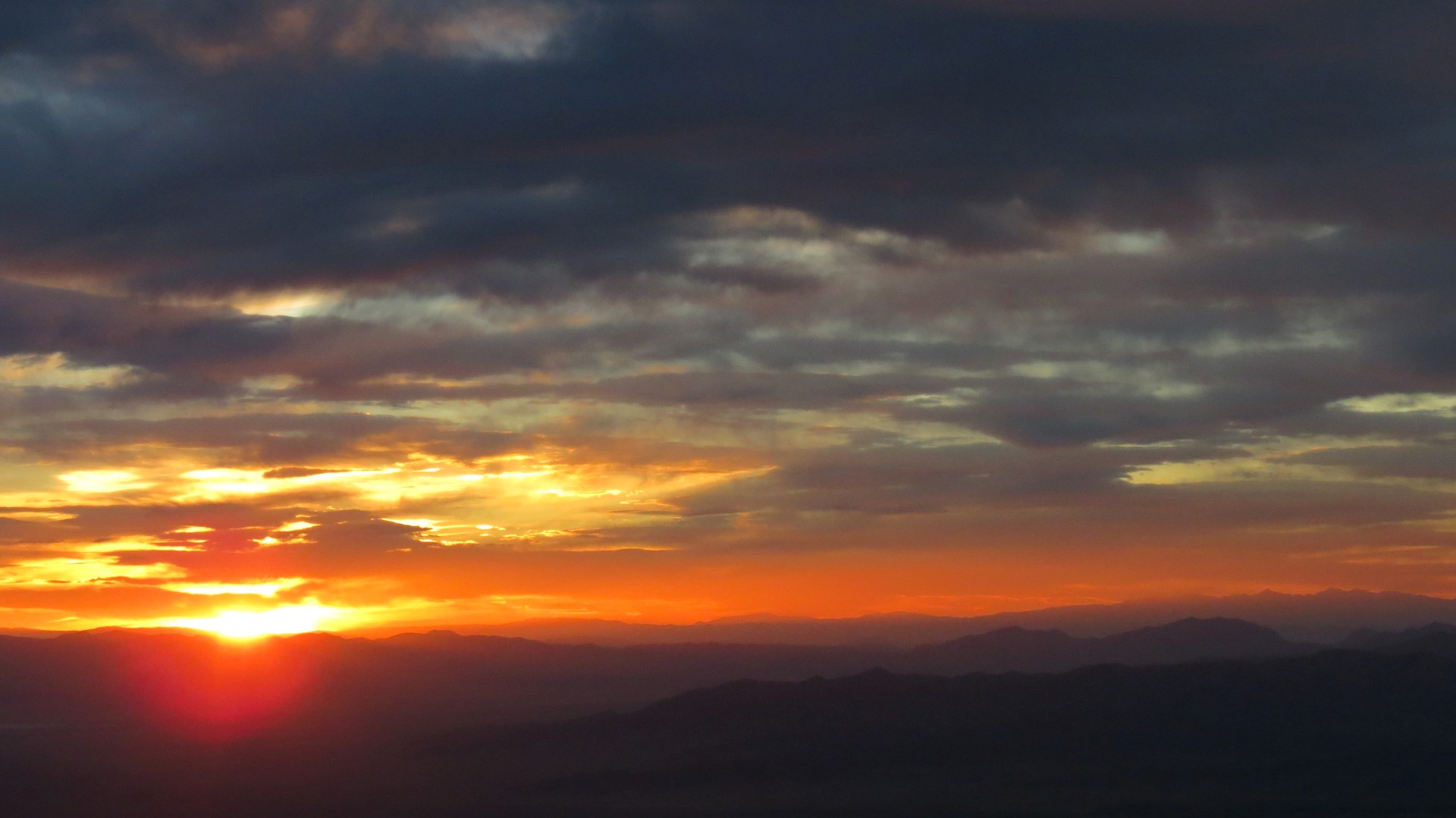 Sunrise looking east from Great Basin National Park in Nevada 25 of 55 (#0471)