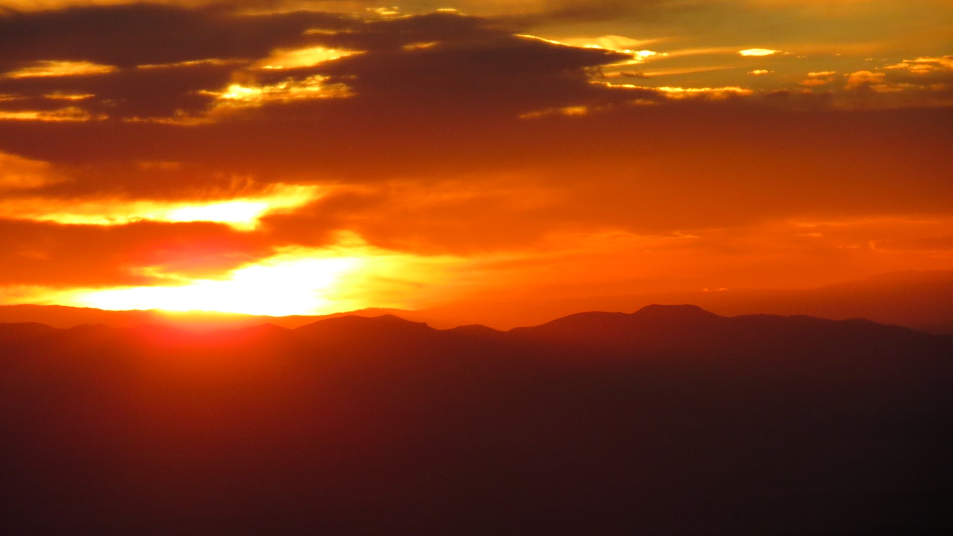 Sunrise looking east from Great Basin National Park in Nevada 28 of 55 (#0480)