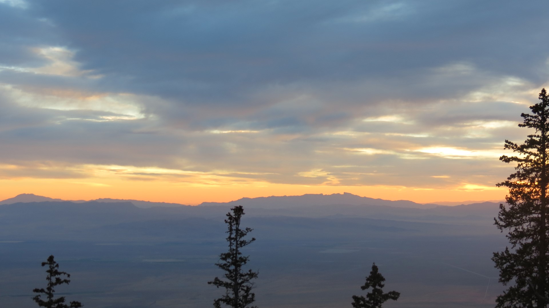 Sunrise looking east from Great Basin National Park in Nevada 32 of 55 (#0495)