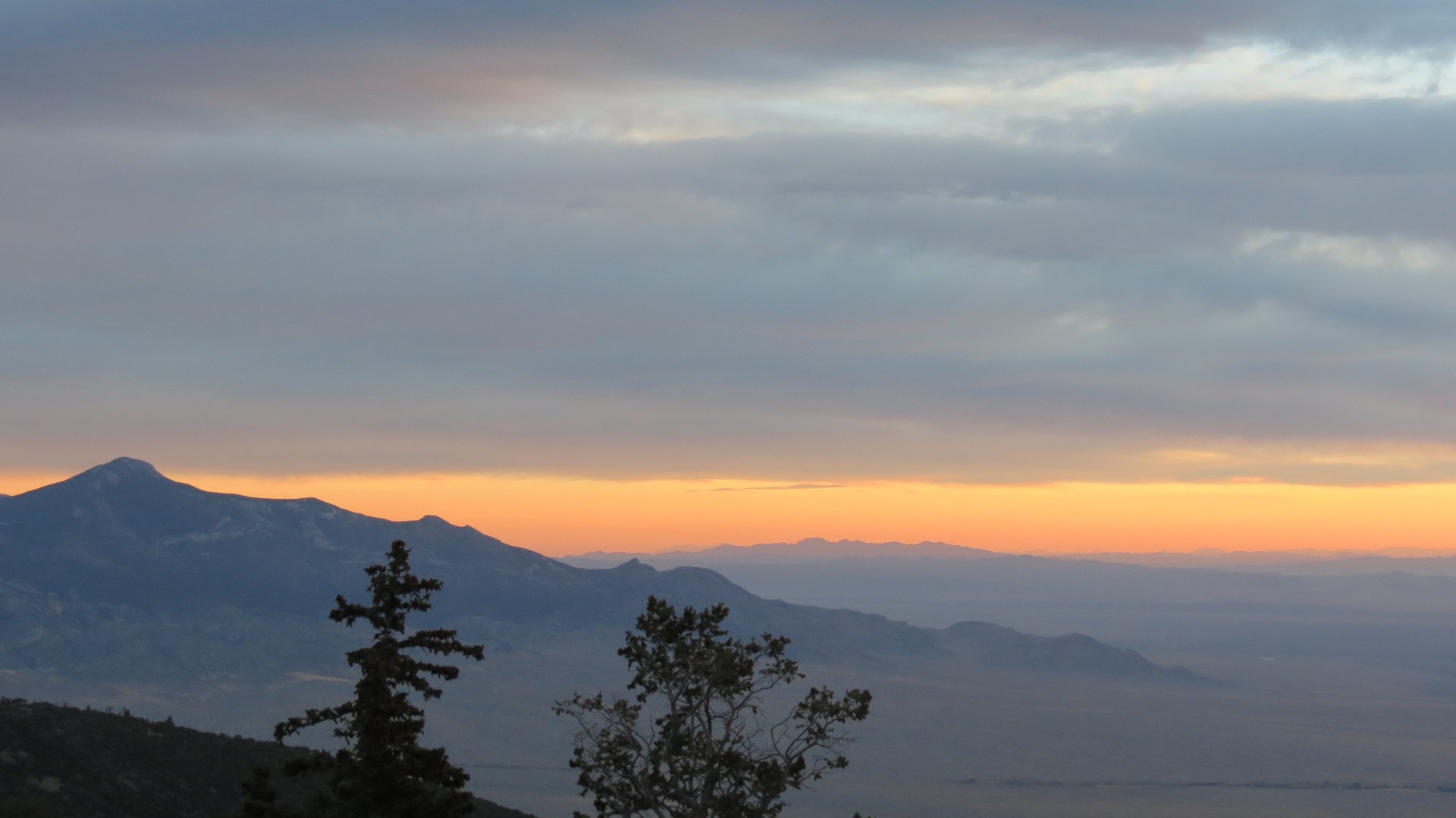 Sunrise looking east from Great Basin National Park in Nevada 33 of 55 (#0496)