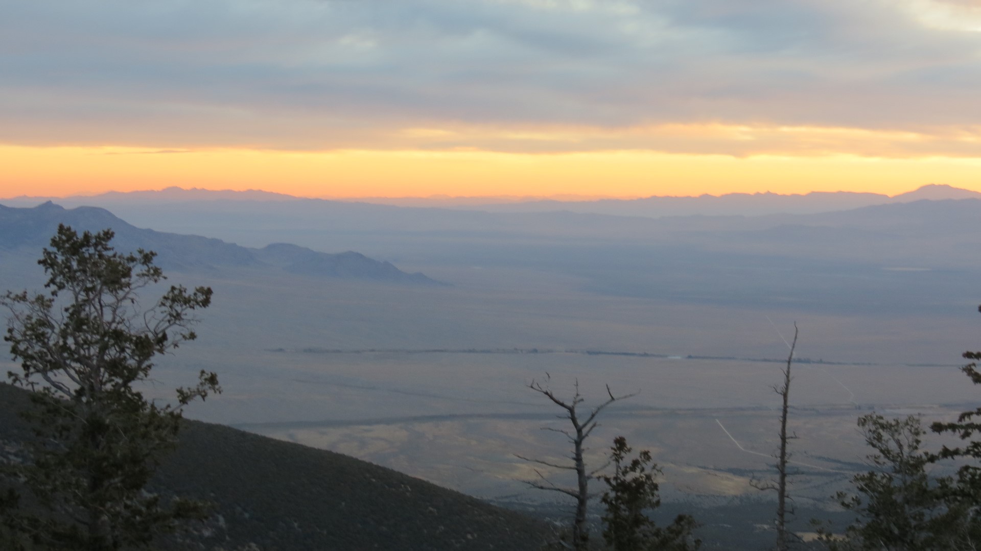 Sunrise looking east from Great Basin National Park in Nevada 34 of 55 (#0498)
