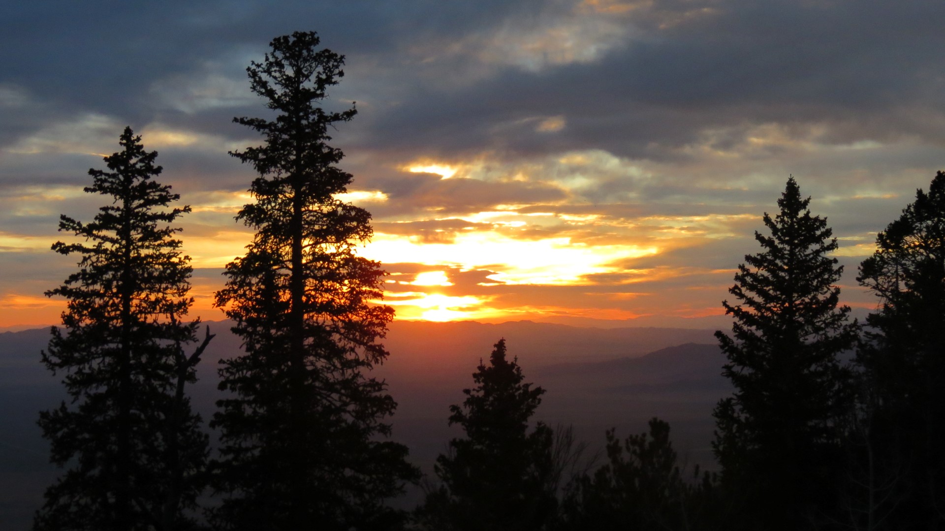 Sunrise looking east from Great Basin National Park in Nevada 36 of 55 (#0501)