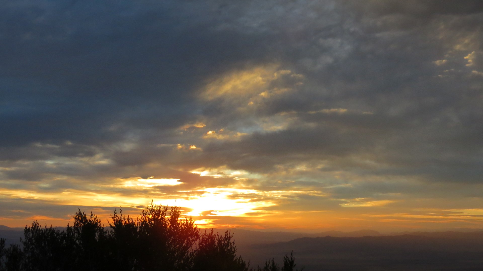 Sunrise looking east from Great Basin National Park in Nevada 40 of 55 (#0512)