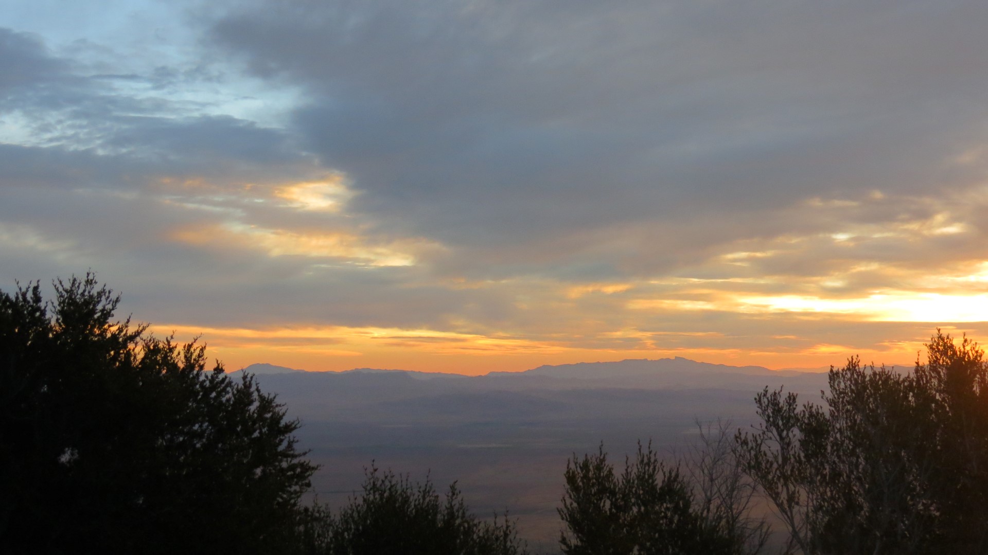 Sunrise looking east from Great Basin National Park in Nevada 41 of 55 (#0513)