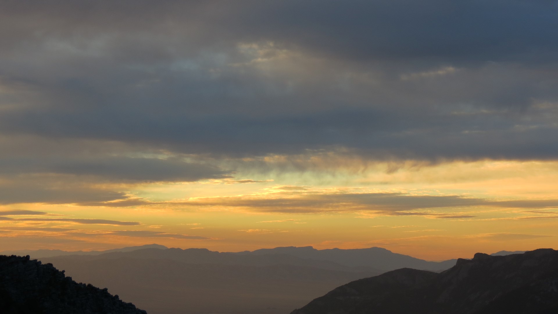 Sunrise looking east from Great Basin National Park in Nevada 45 of 55 (#0530)