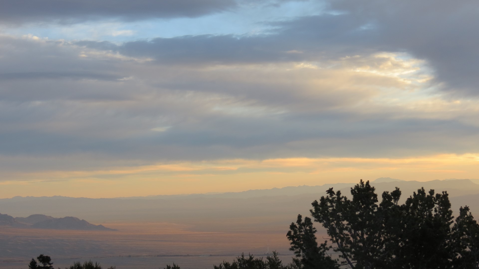 Sunrise looking east from Great Basin National Park in Nevada 46 of 55 (#0536)