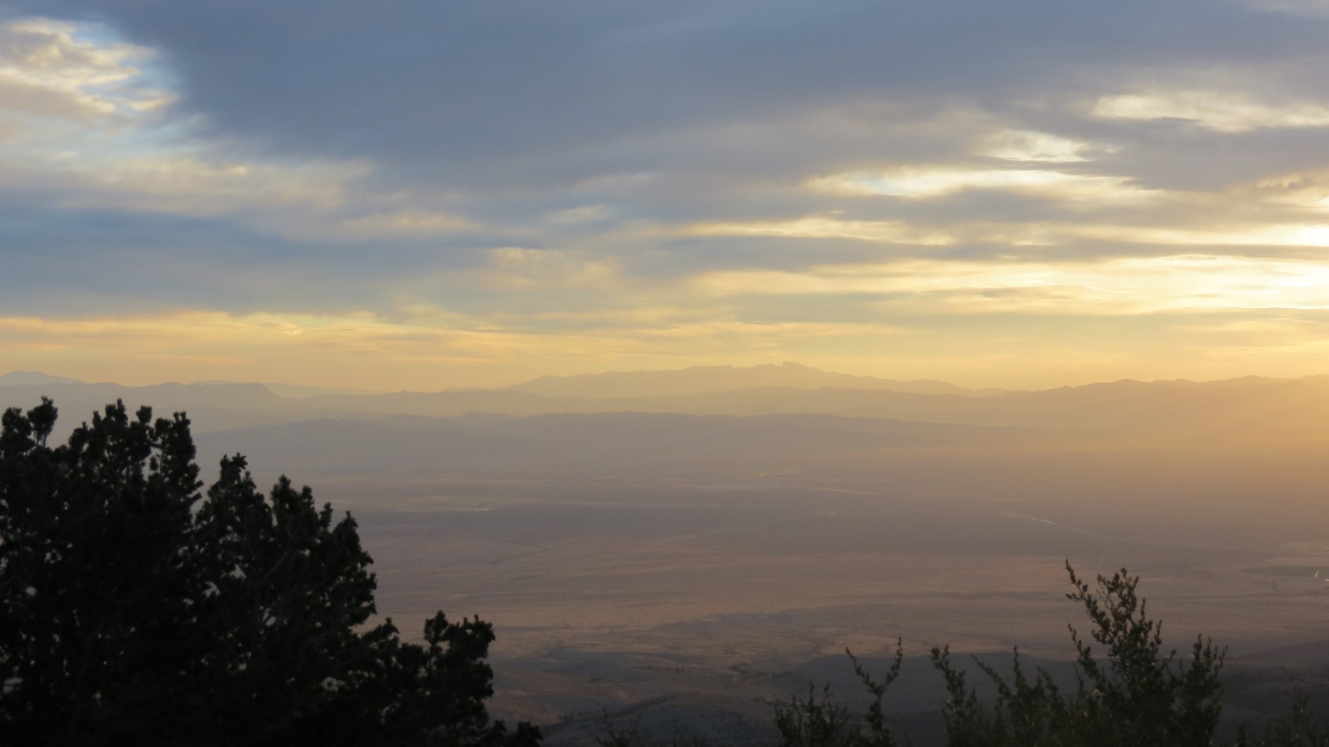 Sunrise looking east from Great Basin National Park in Nevada 47 of 55 (#0537)