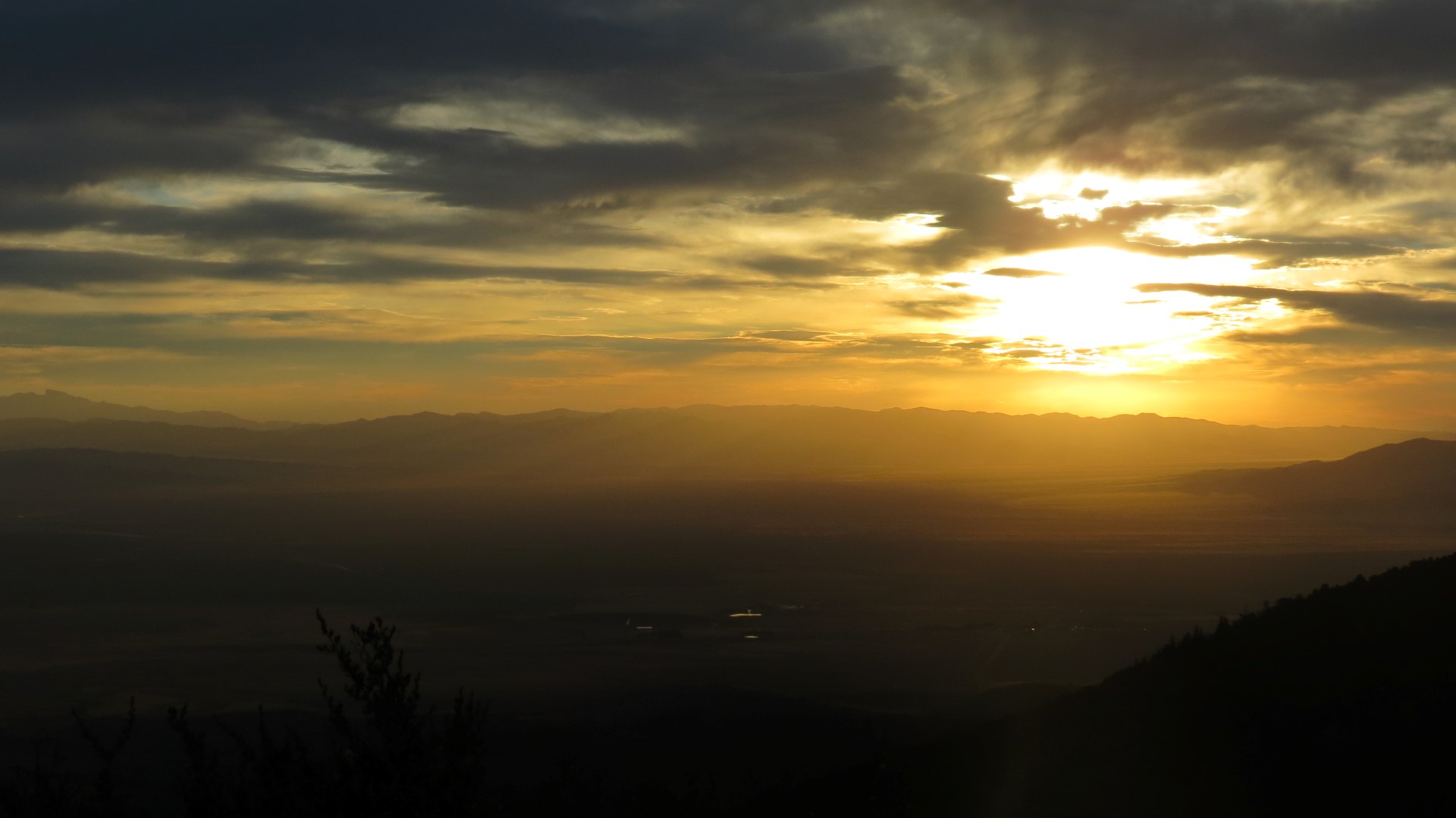 Sunrise looking east from Great Basin National Park in Nevada 48 of 55 (#0538)