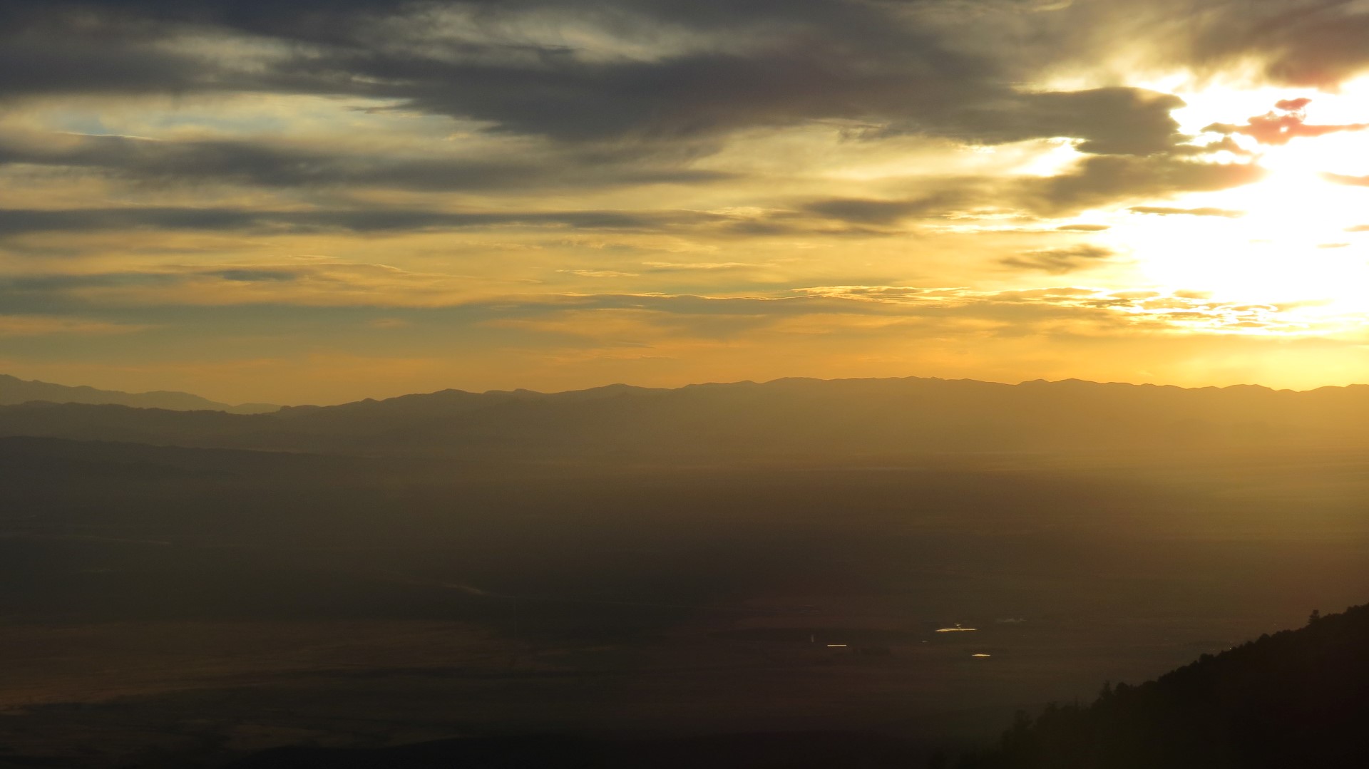 Sunrise looking east from Great Basin National Park in Nevada 49 of 55 (#0547)
