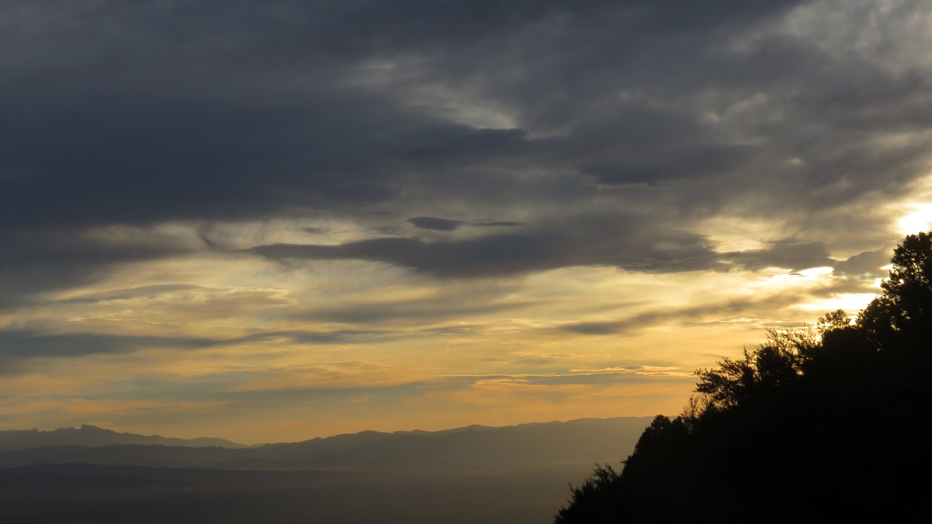 Sunrise looking east from Great Basin National Park in Nevada 51 of 55 (#0570)