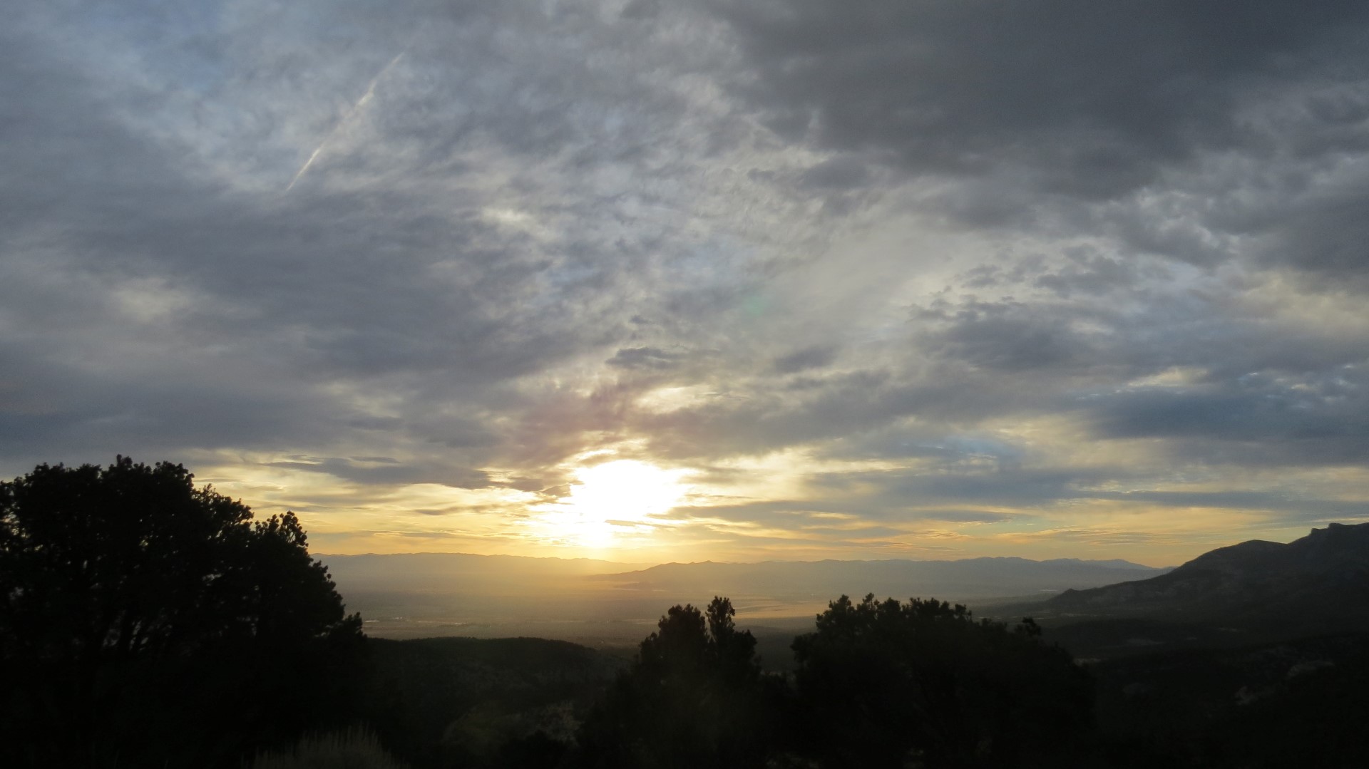 Sunrise looking east from Great Basin National Park in Nevada 52 of 55 (#0578)