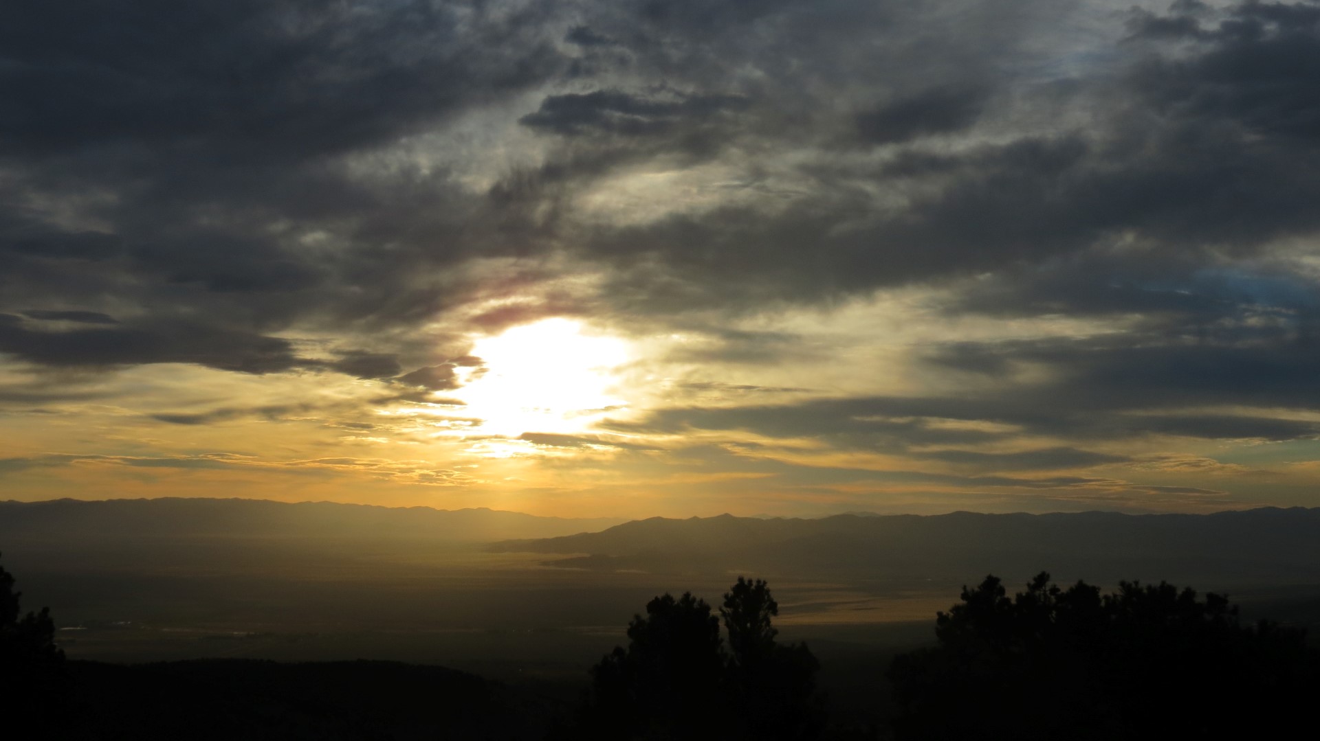 Sunrise looking east from Great Basin National Park in Nevada 53 of 55 (#0579)