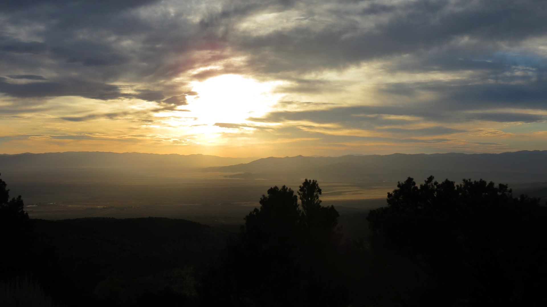 Sunrise looking east from Great Basin National Park in Nevada 54 of 55 (#0580)