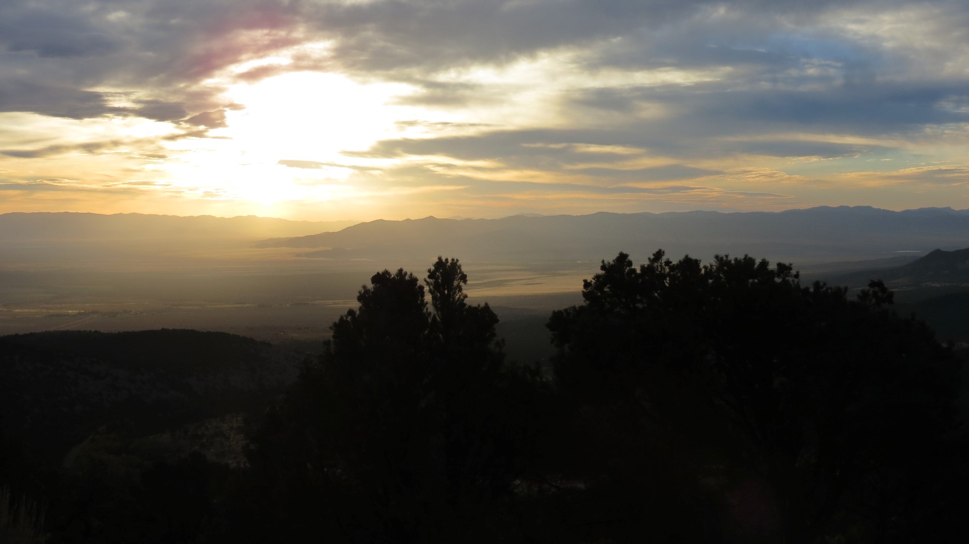 Sunrise looking east from Great Basin National Park in Nevada 55 of 55 (#0581)